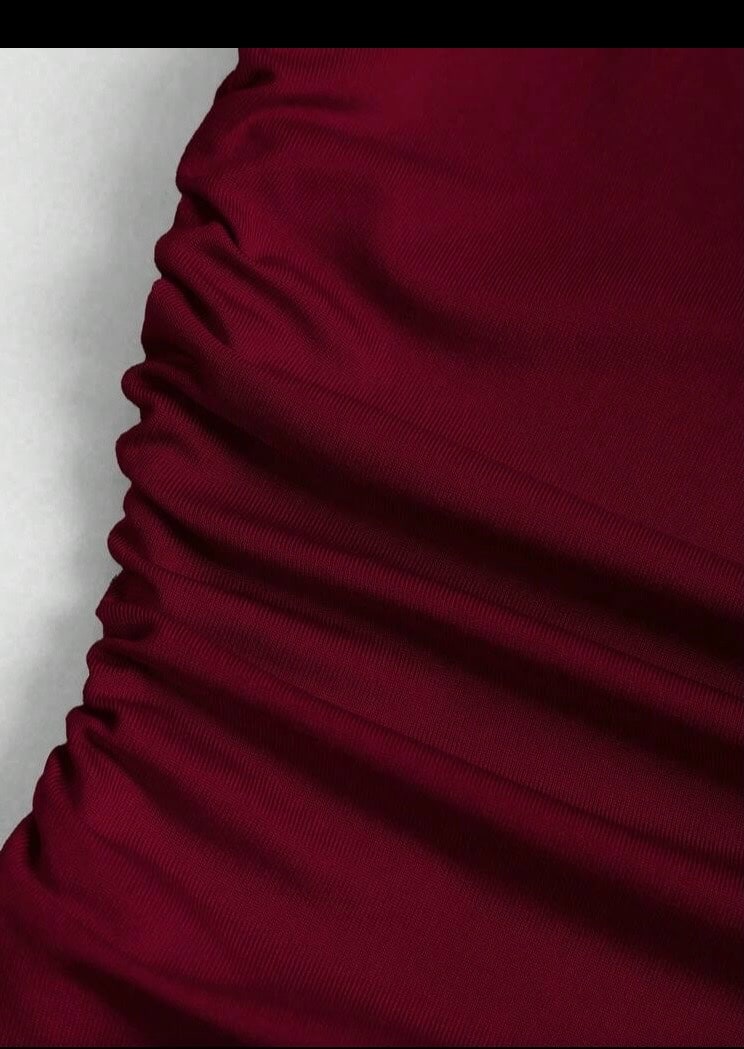 Sweetra Nouveau T-shirt décontracté printemps/été pour femmes, style à la mode de la haute rue, épaule asymétrique, coupe slim, polyvalent et confortable — vue 4