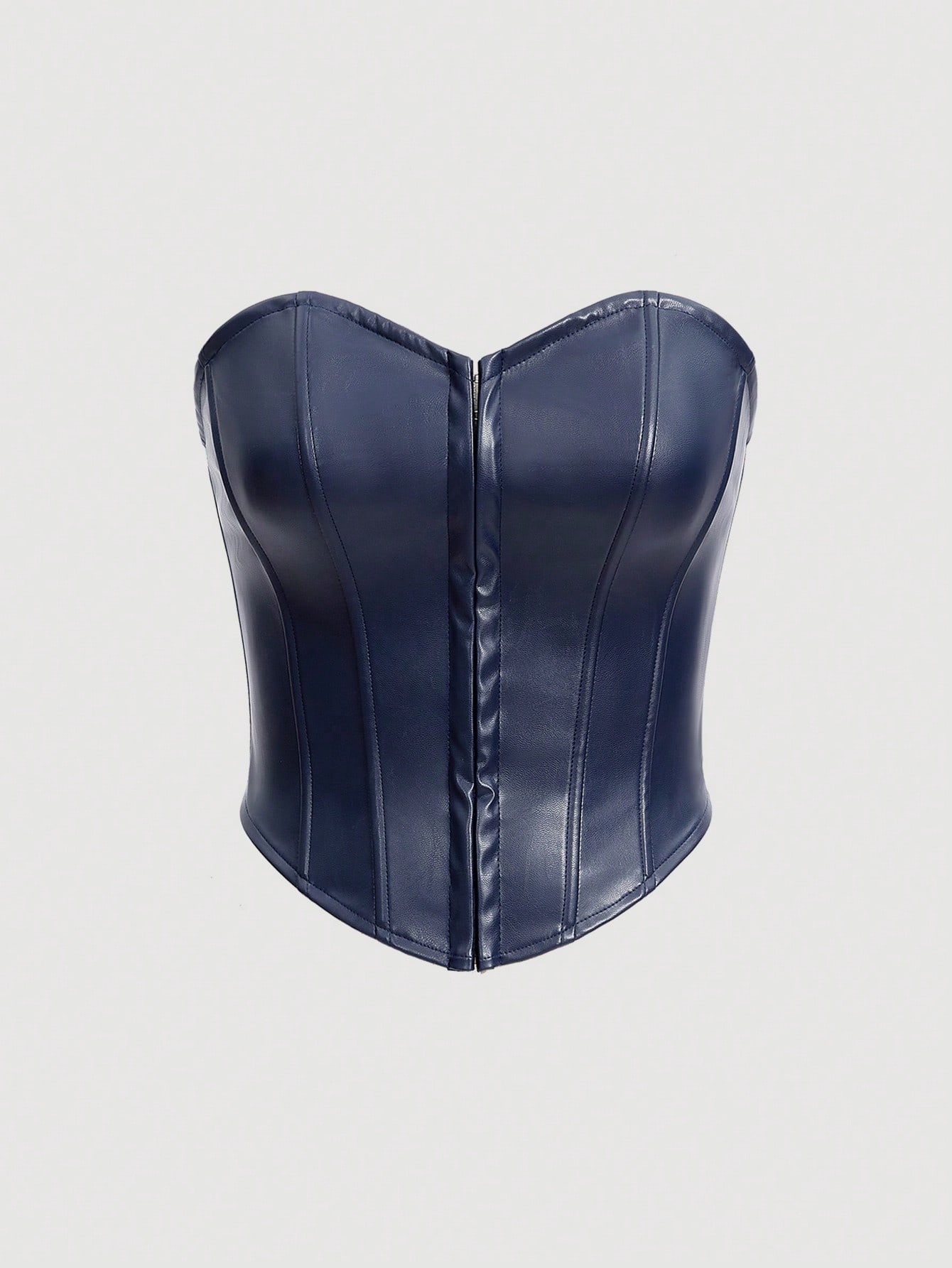 SHEIN MOD Top Corset Boutonné Devant Pour Dames