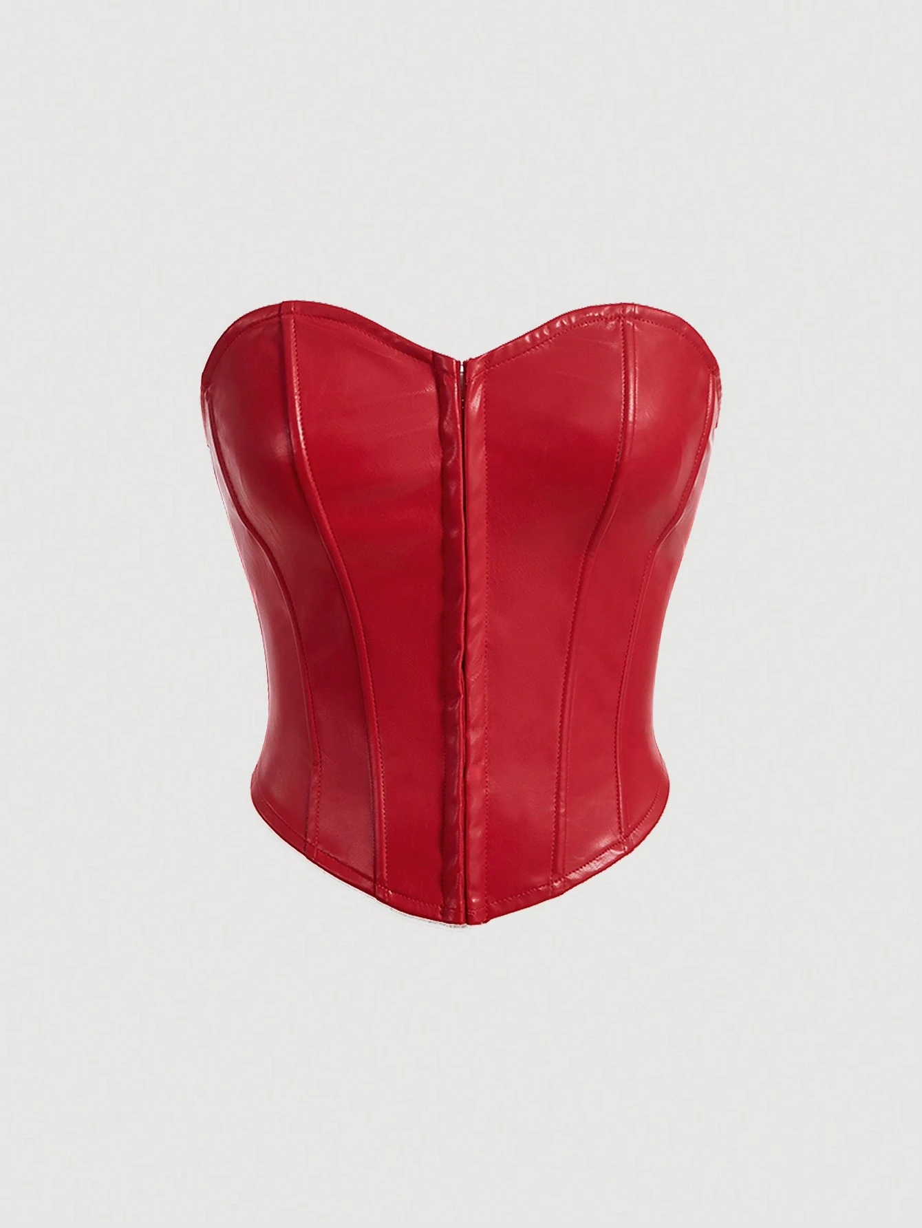 SHEIN MOD Top Corset Boutonné Devant Pour Dames — vue 7