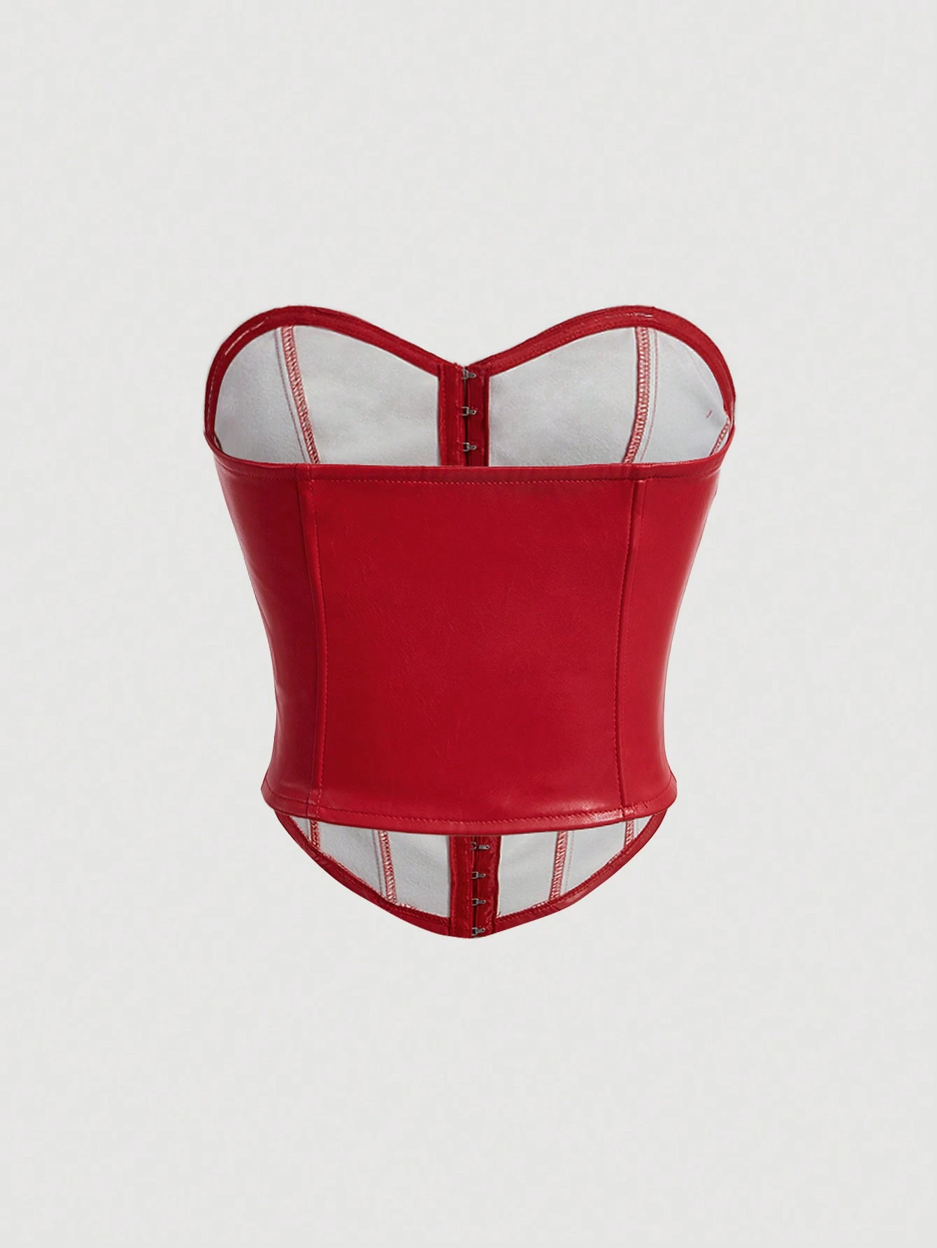 SHEIN MOD Top Corset Boutonné Devant Pour Dames — vue 8
