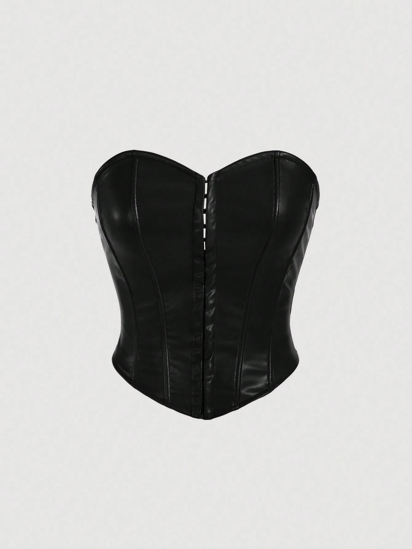 SHEIN MOD Top Corset Boutonné Devant Pour Dames — vue 12