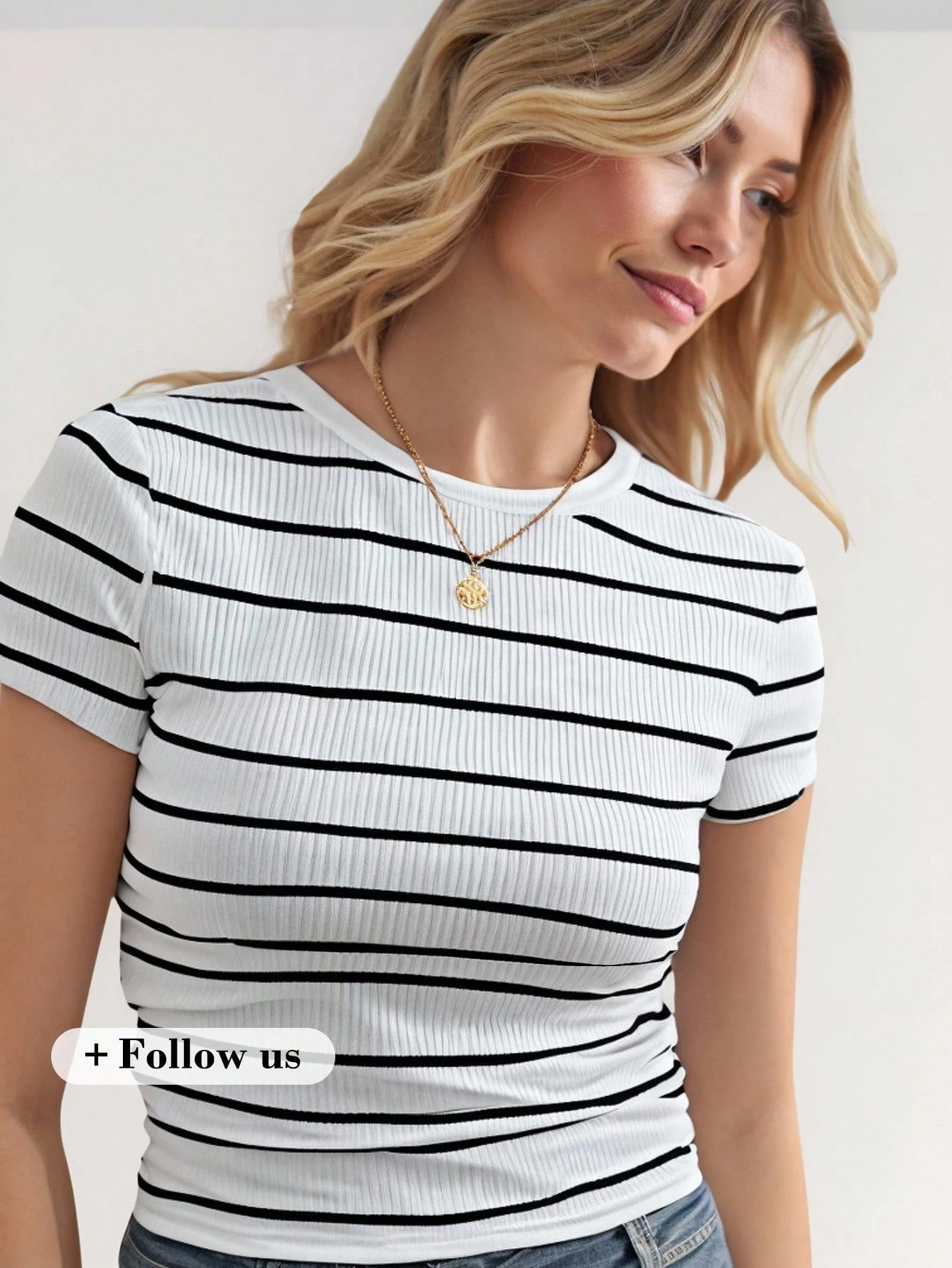 Wildy Ensemble de sport BOHO Athleisure, t-shirt décontracté et confortable à col rond