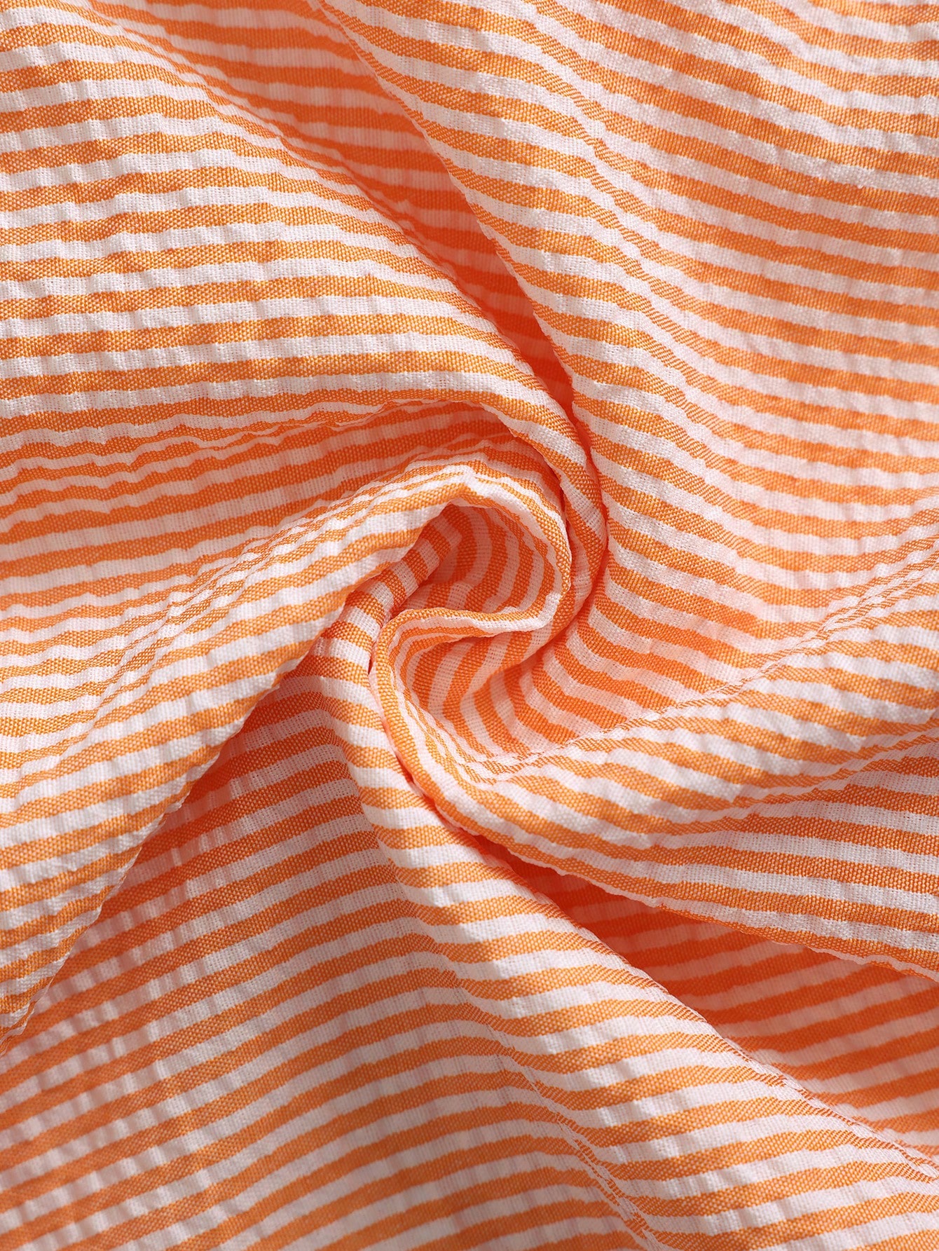 Weeklong Chemise décontractée de vacances à col cranté avec rayures et broderie florale — vue 6