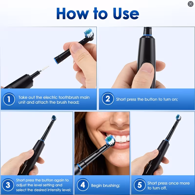 Brosse à dents électrique — vue 3