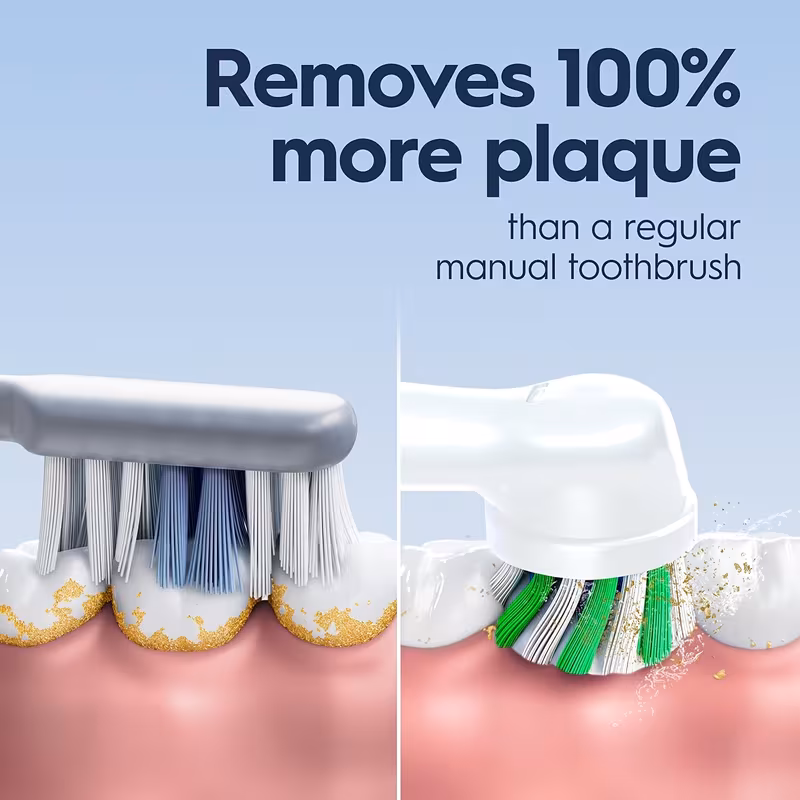 Brosse à dents électrique rotative — vue 3