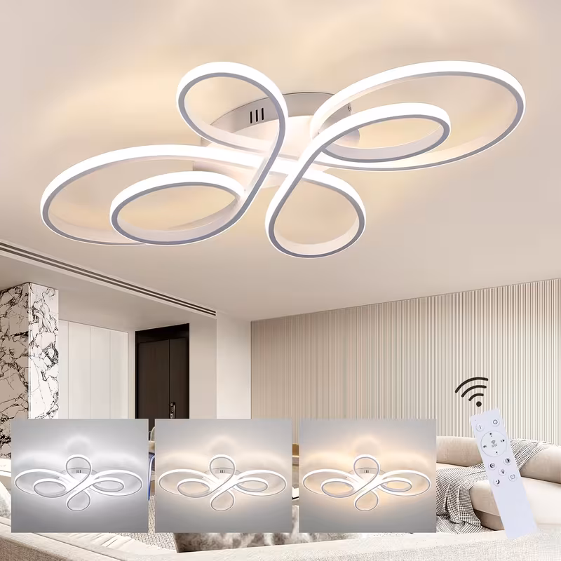 Lampe de plafond Led pour salon — vue 3