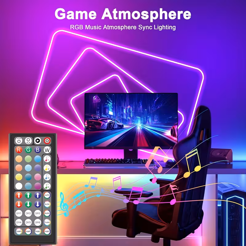 Guirlande Lumineuse LED avec Commande par Application/Télécommande — vue 4