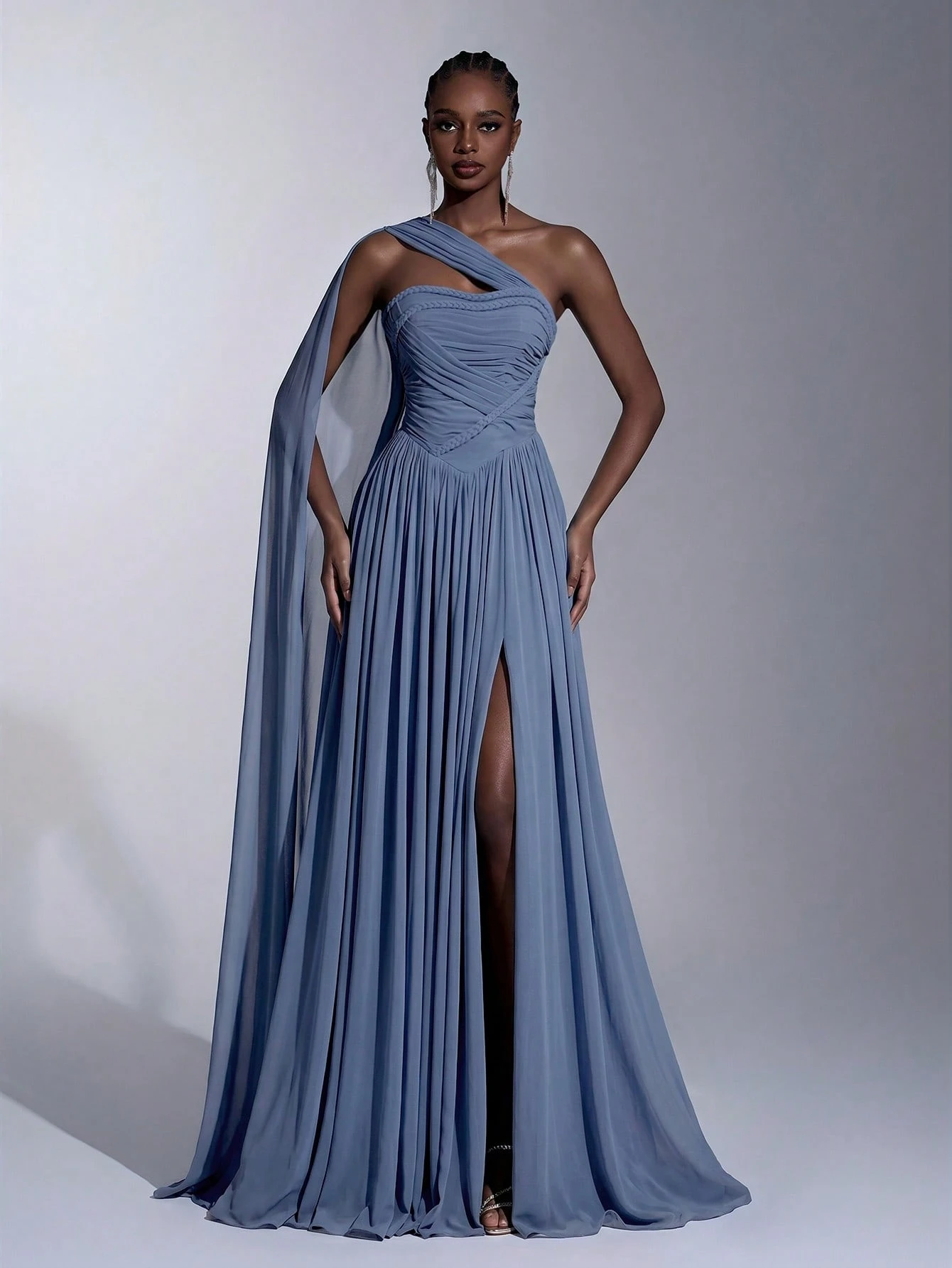 Elitara Élégante et luxueuse ceinture de taille en velours avec appliqué de perles — vue 11