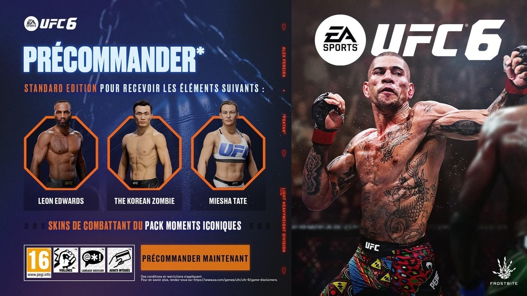 EA Sports UFC 6 PS5 - Neuf — vue 2