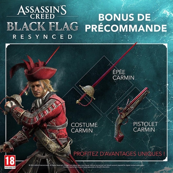 Assassin's Creed Black Flag Resynced Édition Standard PS5 - Neuf — vue 2