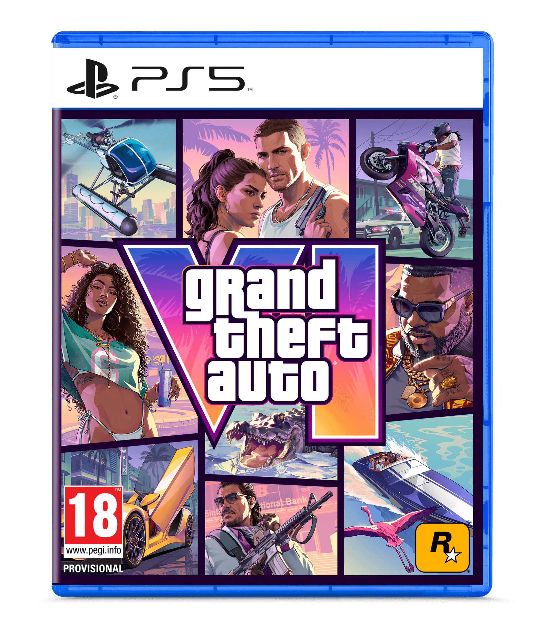 Grand Theft Auto VI (Code in a Box) (PS5) - Neuf