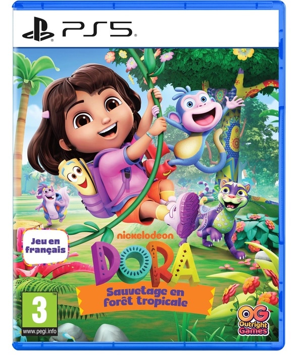 Dora : Sauvetage en forêt tropicale (PS5) - Neuf