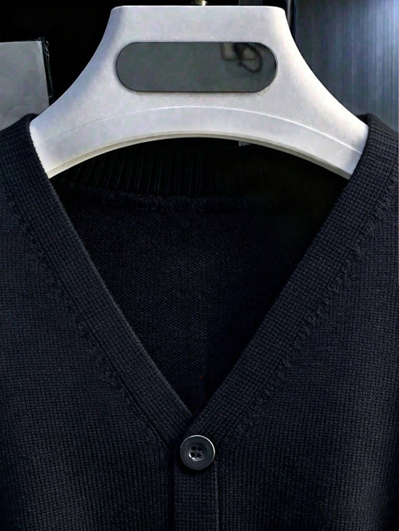 Pull style universitaire automne/hiver pour hommes, gilet tricoté décontracté polyvalent — vue 6
