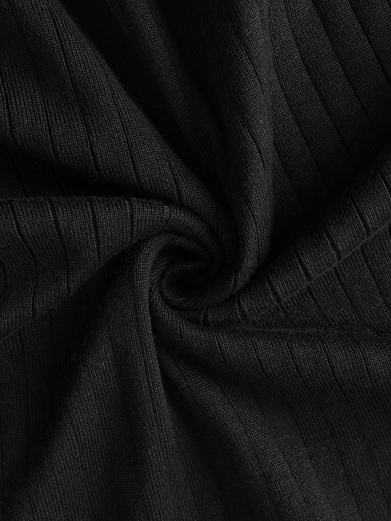 Pull à demi-zip côtelé pour hommes GRDR, couleur unie, tricot polyvalent et décontracté à — vue 9