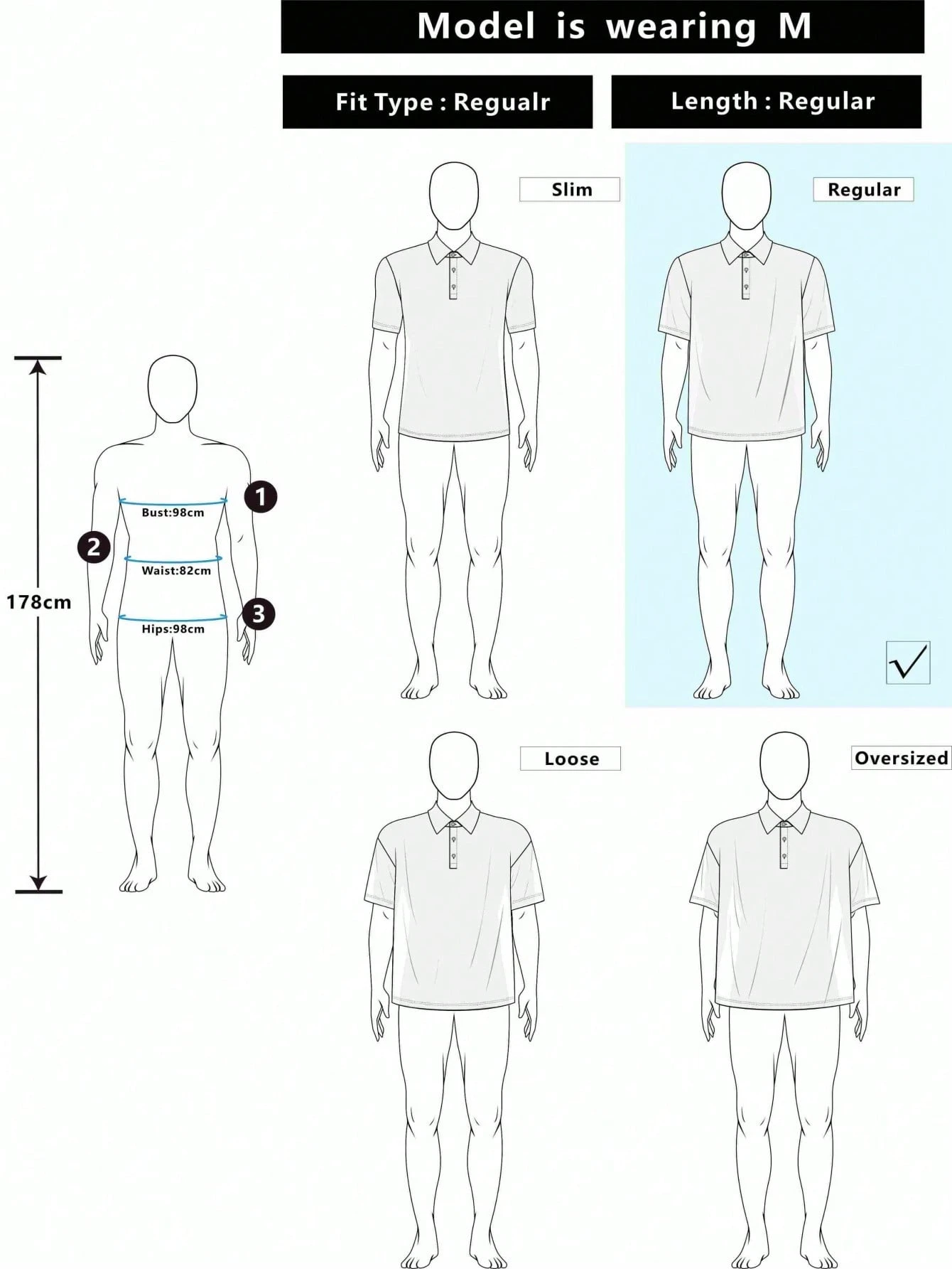 Daypath Polo à manches courtes décontracté pour hommes avec imprimé lettres et couleurs — vue 5