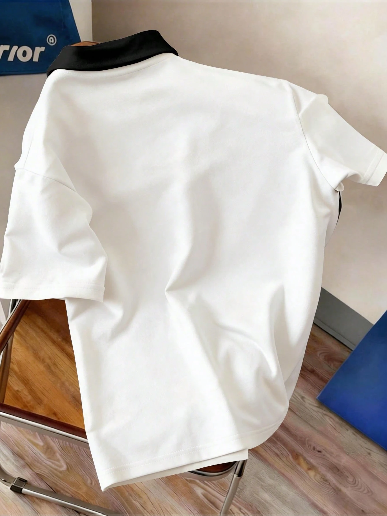 Daypath Polo à manches courtes décontracté pour hommes avec imprimé lettres et couleurs — vue 11
