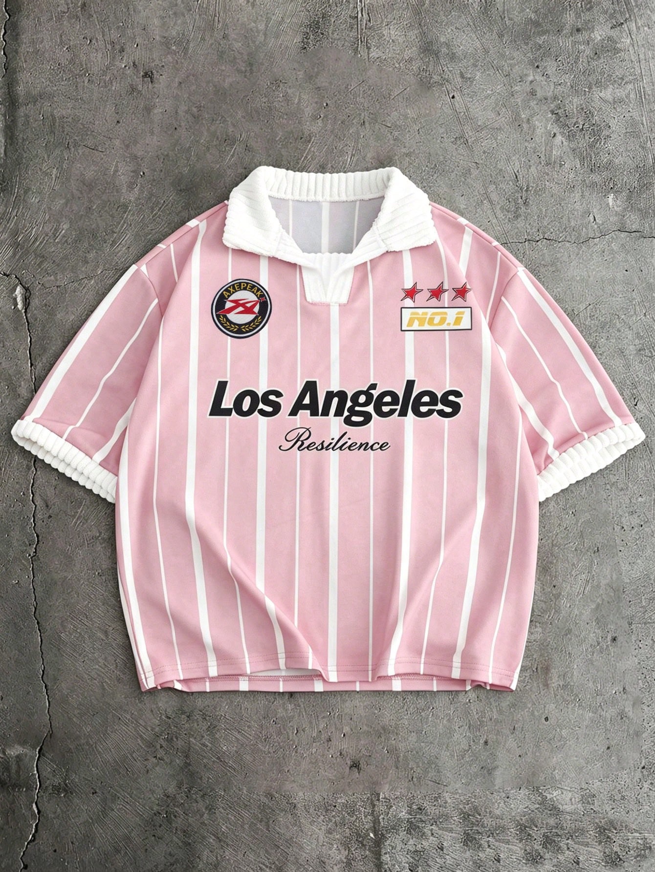 AXEPEAK Polo homme élégant et à la mode à blocs de couleurs, polyvalent — vue 4