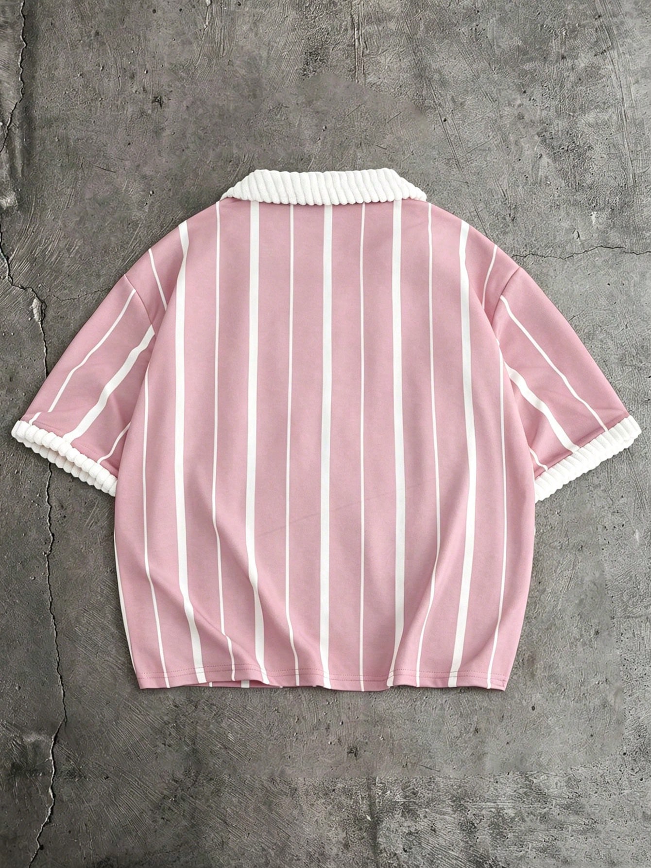 AXEPEAK Polo homme élégant et à la mode à blocs de couleurs, polyvalent — vue 2