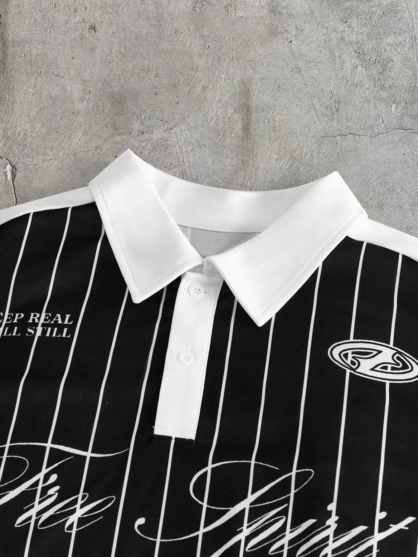 AXEPEAK Polo homme élégant et à la mode à blocs de couleurs, polyvalent — vue 12