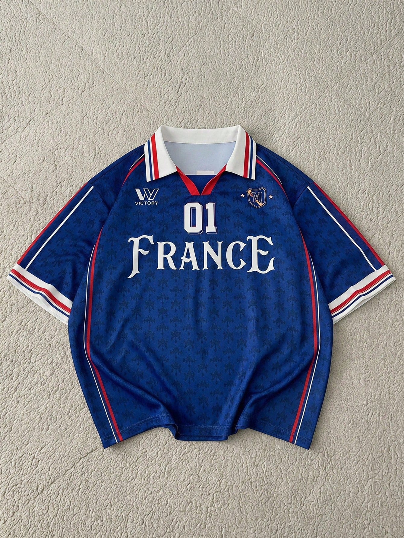 AXEPEAK Polo à manches courtes en jersey pour hommes, imprimé lettres & chiffres,