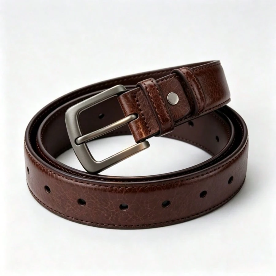 Ceinture à boucle en alliage pour hommes - Accessoire à la mode, sportif et durable, — vue 5