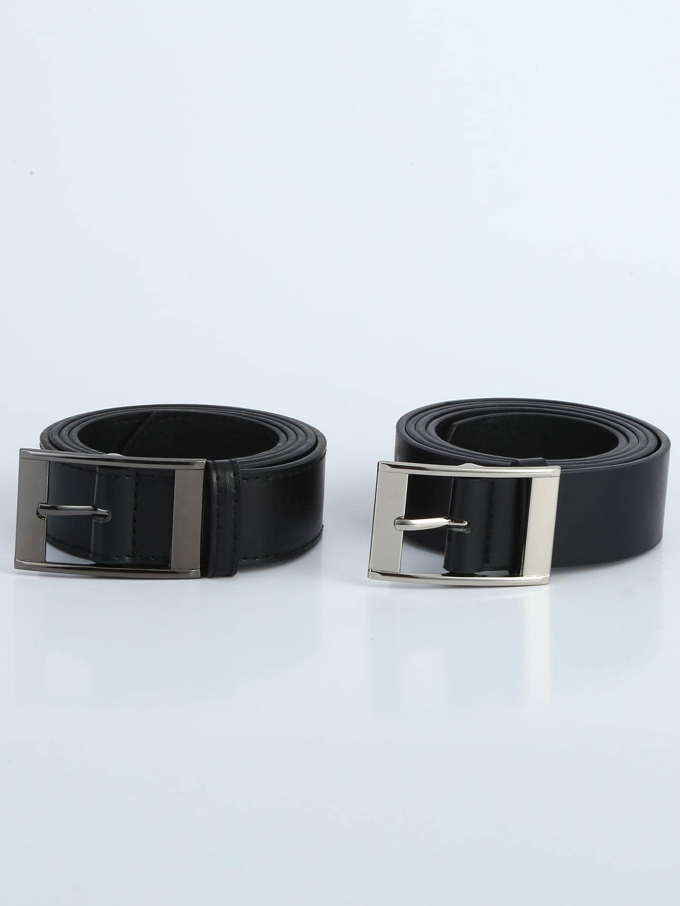 Ceinture décontractée pour hommes avec boucle carrée pour la vie quotidienne, les — vue 7