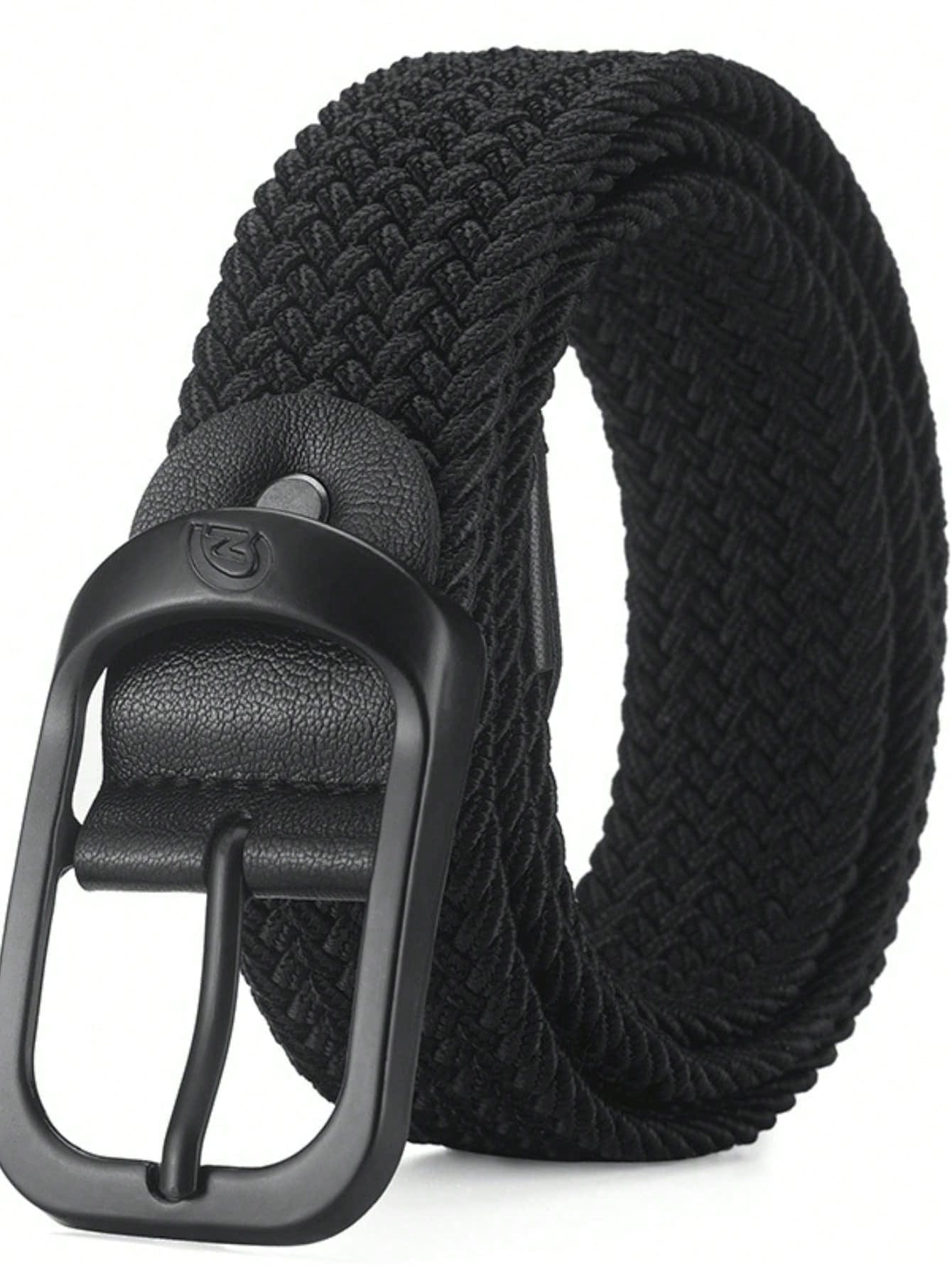 Ceintures élastiques sans boucle ni trou pour hommes, style mode coréen, convient pour
