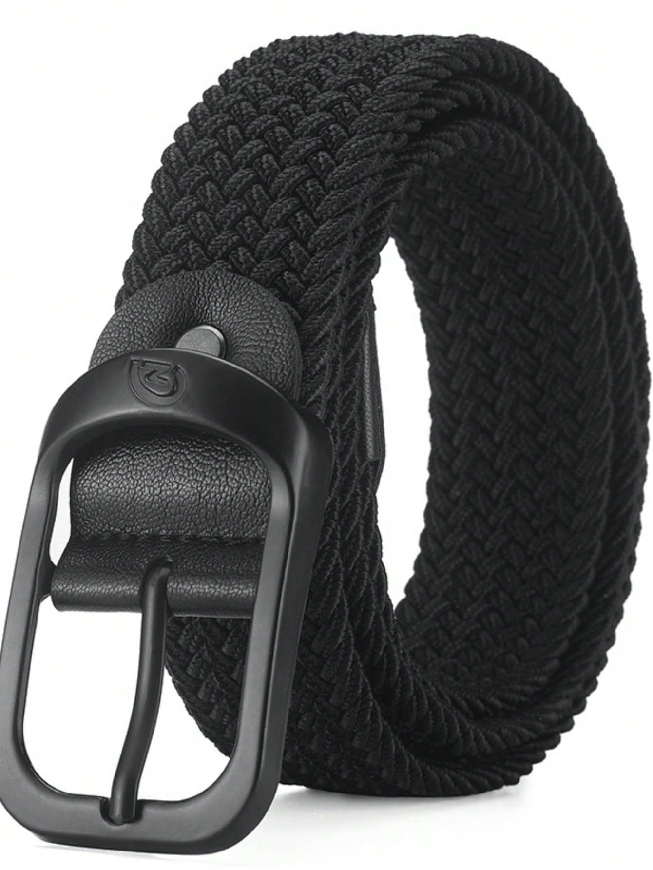 Ceintures élastiques sans boucle ni trou pour hommes, style mode coréen, convient pour