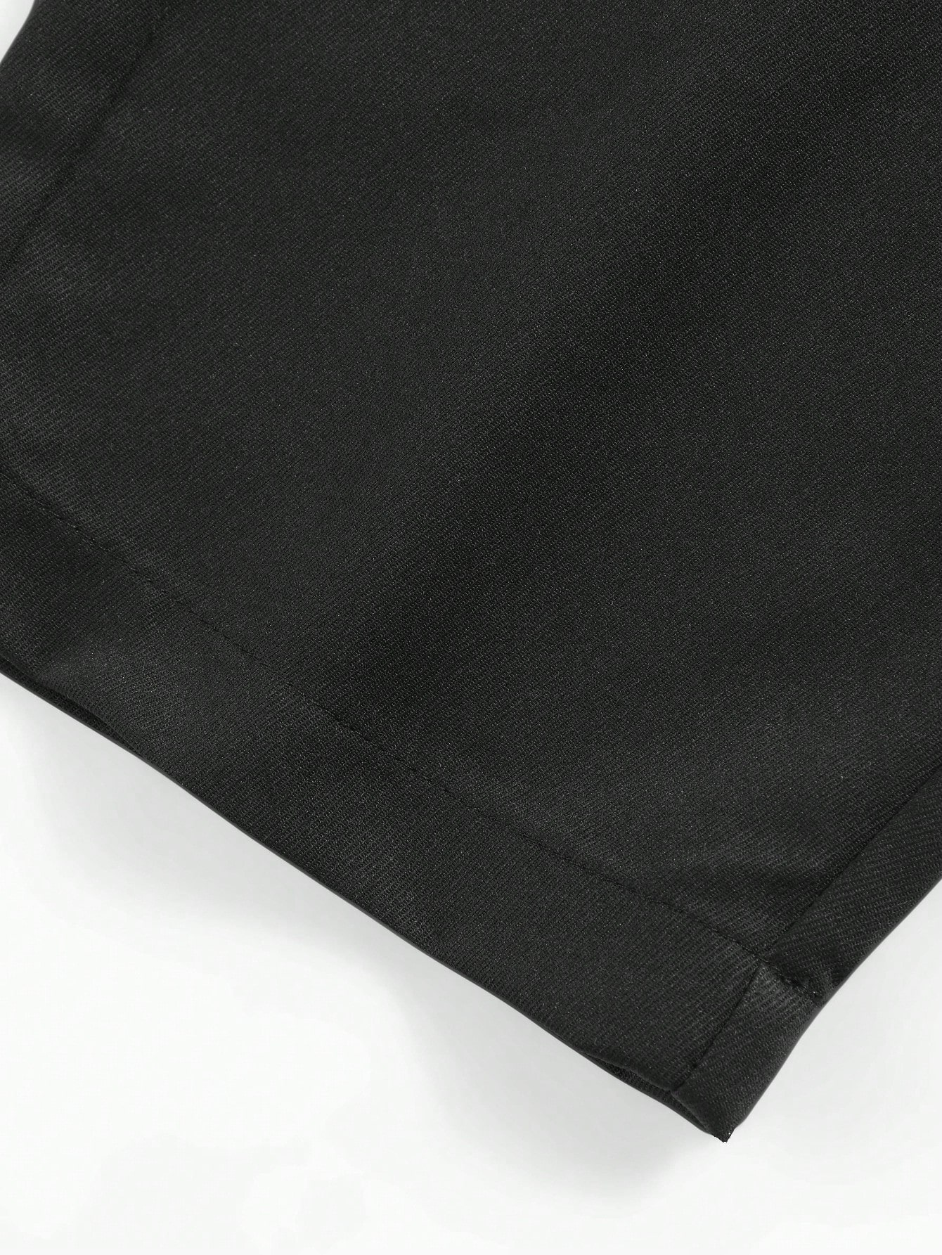 Pantalon cargo ample à taille élastique et poches rabattables pour hommes, couleur unie — vue 11