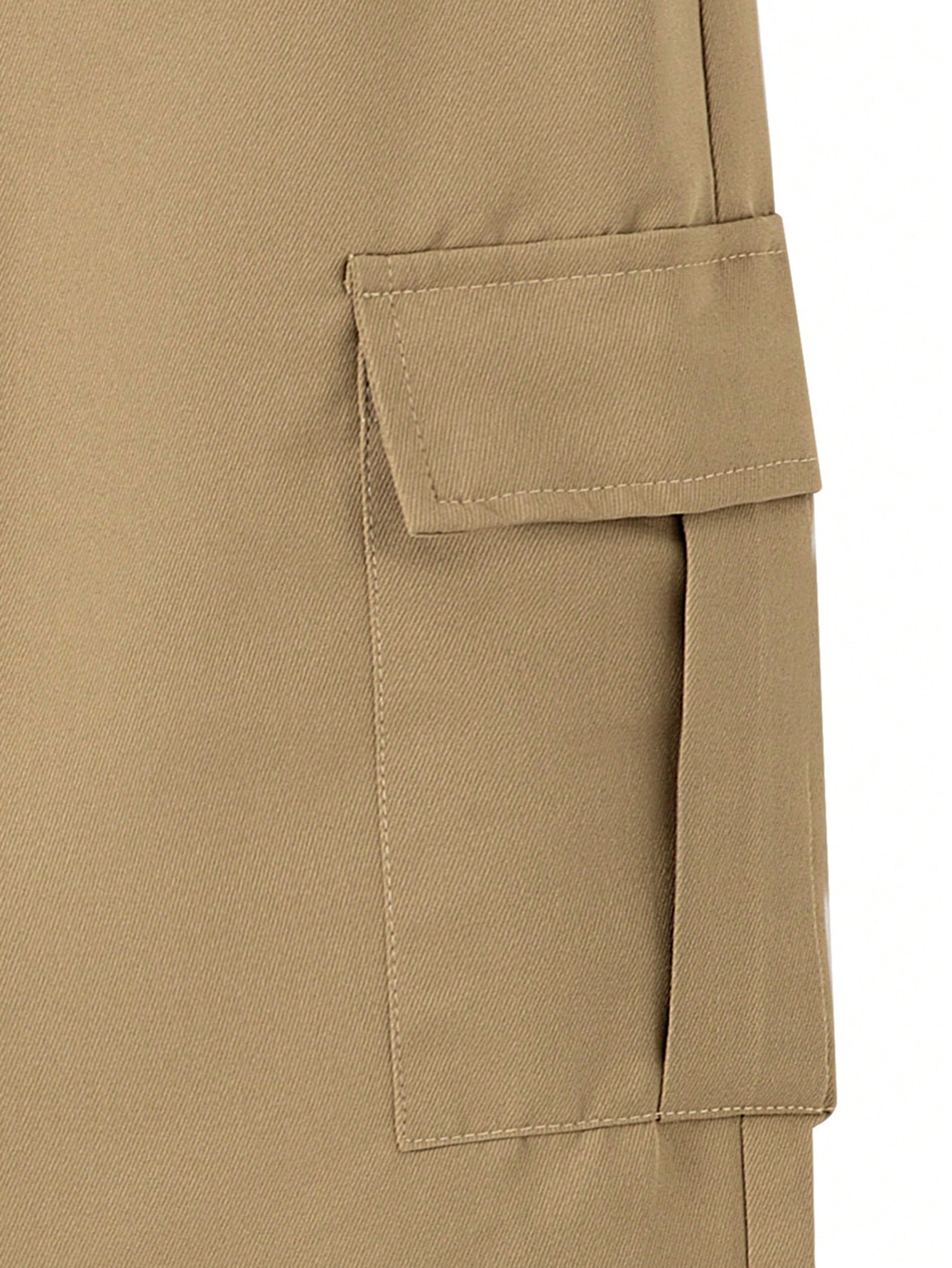 Pantalon cargo ample pour hommes avec poches et cordon de serrage à la taille, pantalon — vue 3