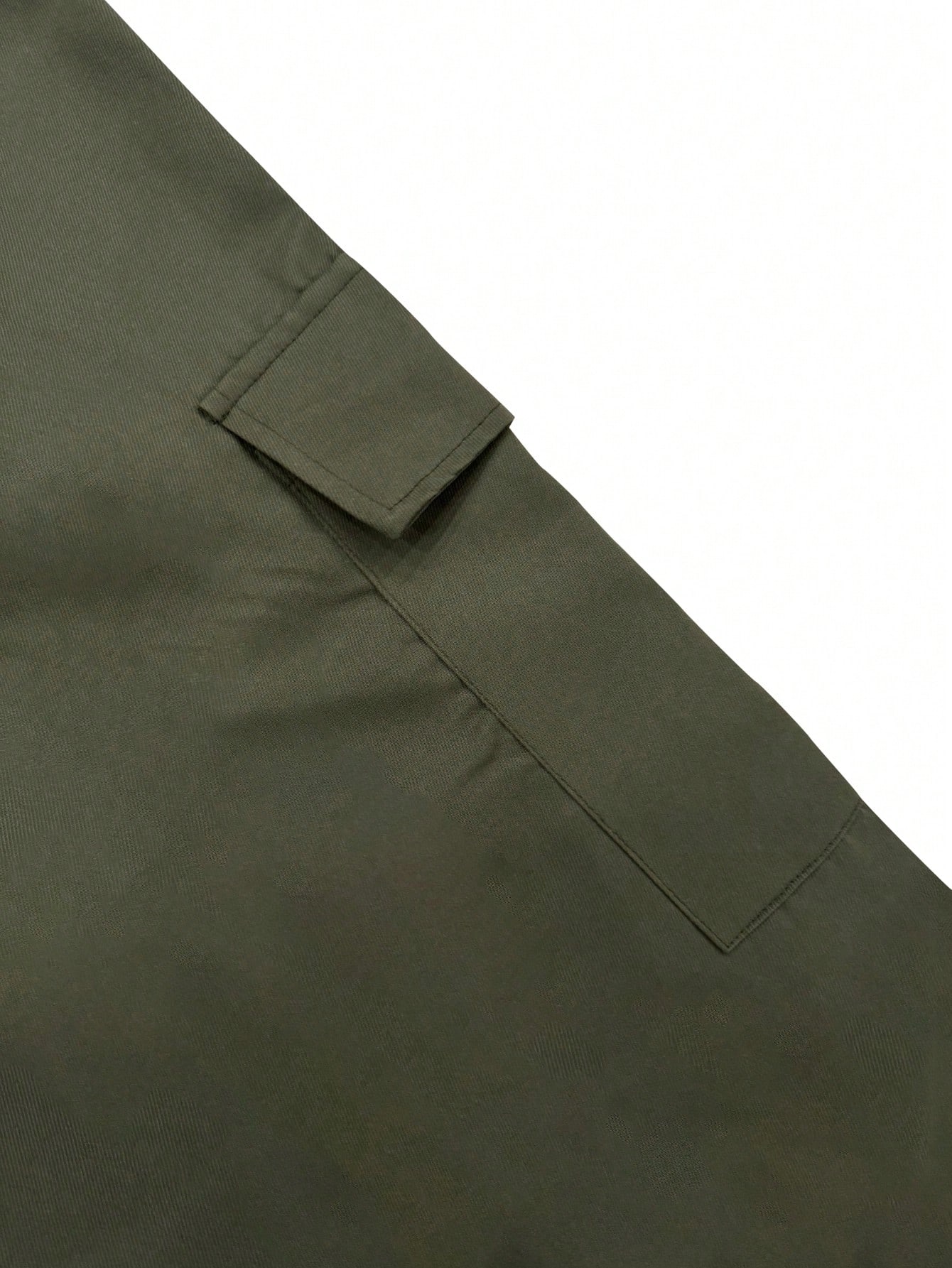 Pantalon cargo ample pour hommes avec poches et cordon de serrage à la taille, pantalon — vue 9