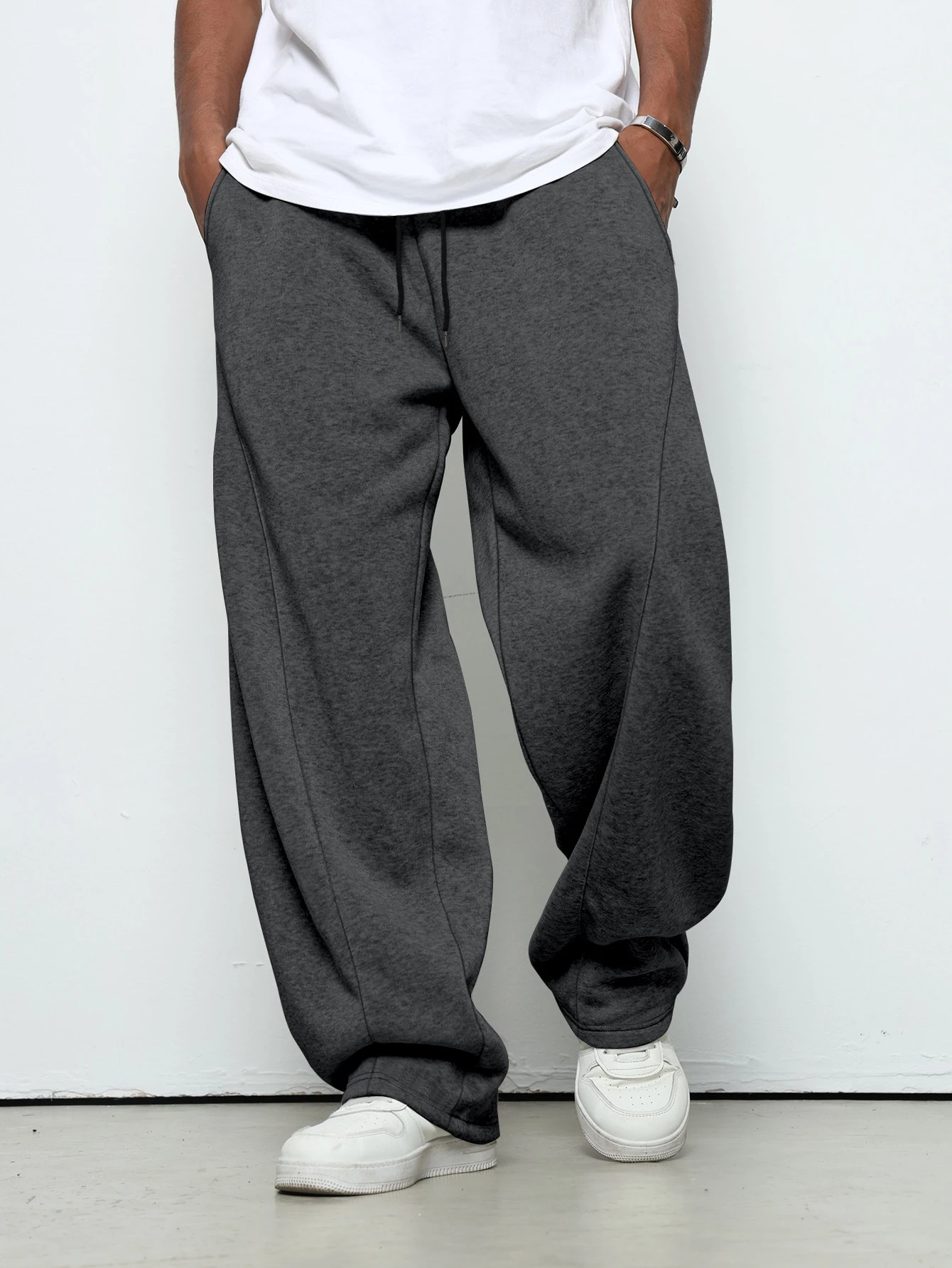 Sonviro Style de rue pour hommes, sports universitaires, assorti à la mode avec un — vue 9