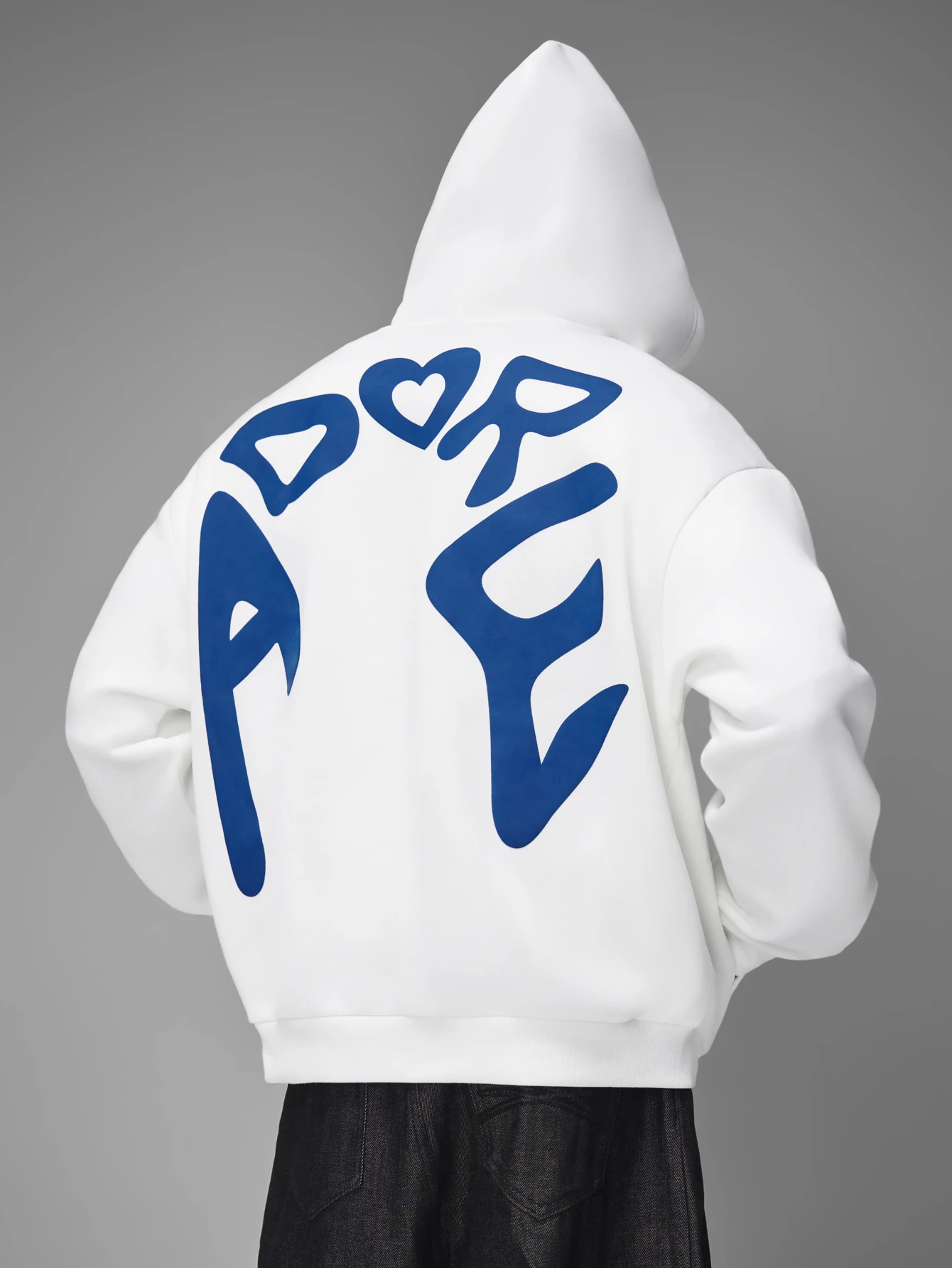 STYNVO sweat-shirt à capuche décontracté à manches longues avec poche et imprimé lettres — vue 7