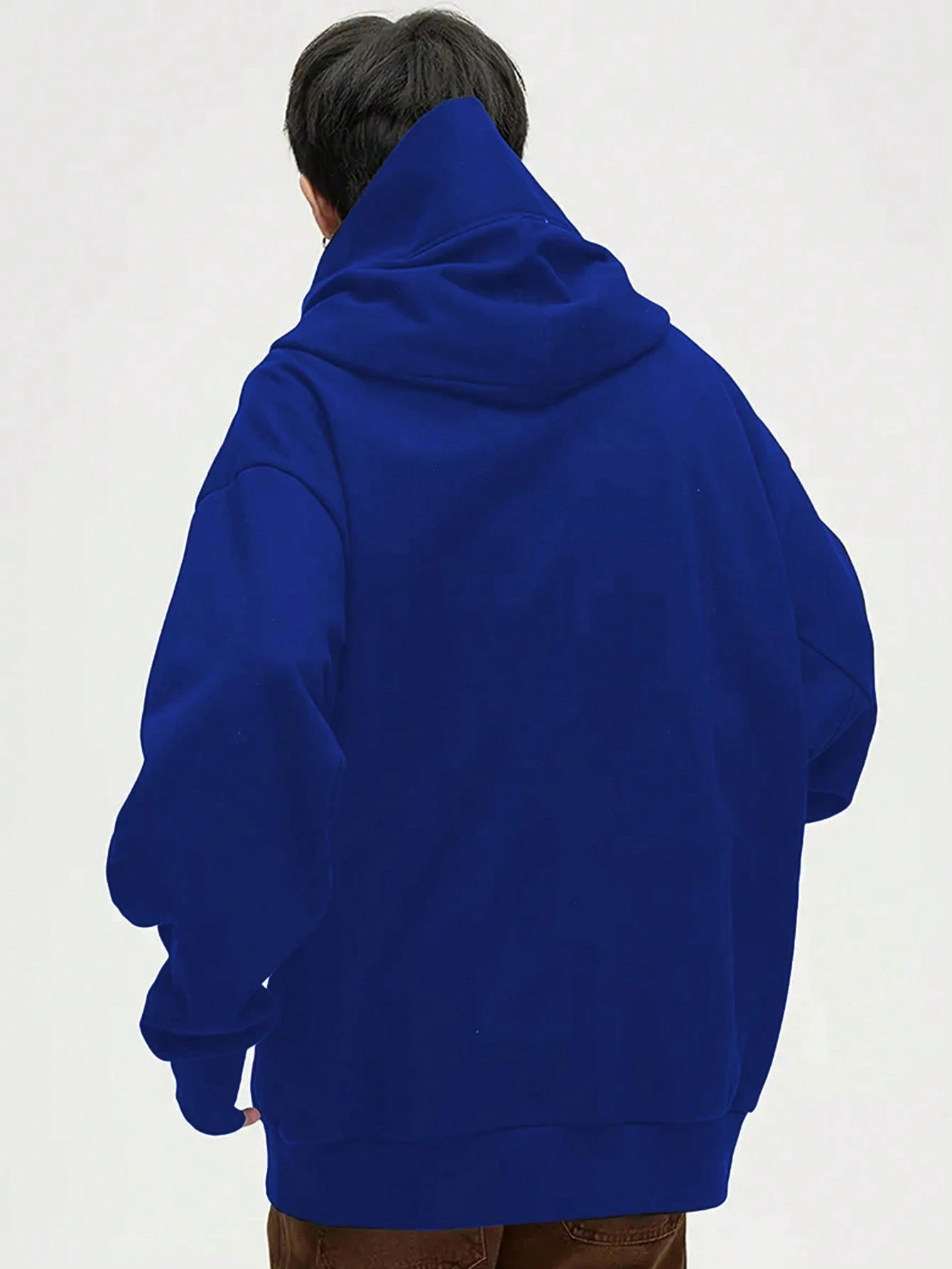 Sweat-shirt à capuche polyester léger, doux et polyvalent, mode décontractée et — vue 8