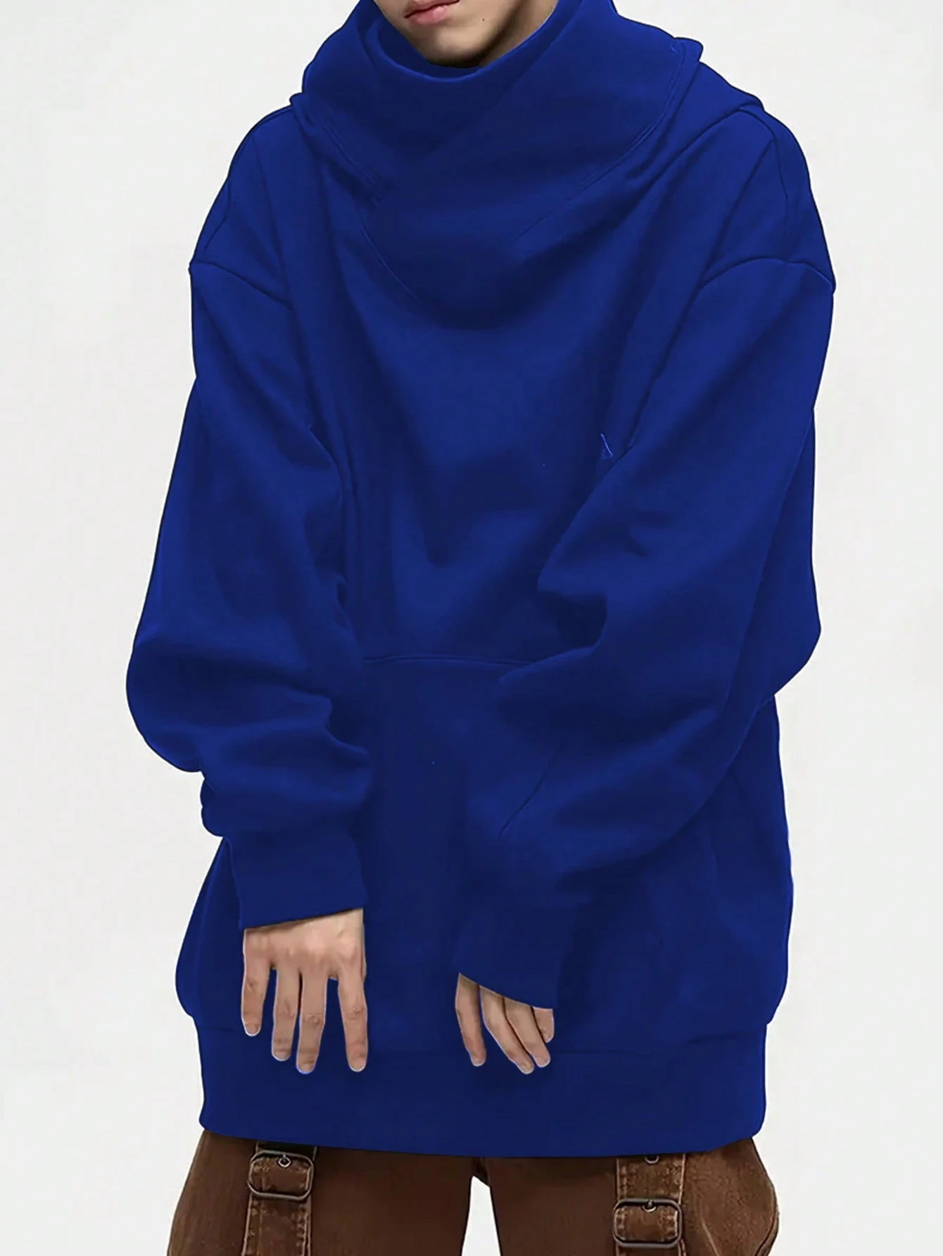 Sweat-shirt à capuche polyester léger, doux et polyvalent, mode décontractée et — vue 7