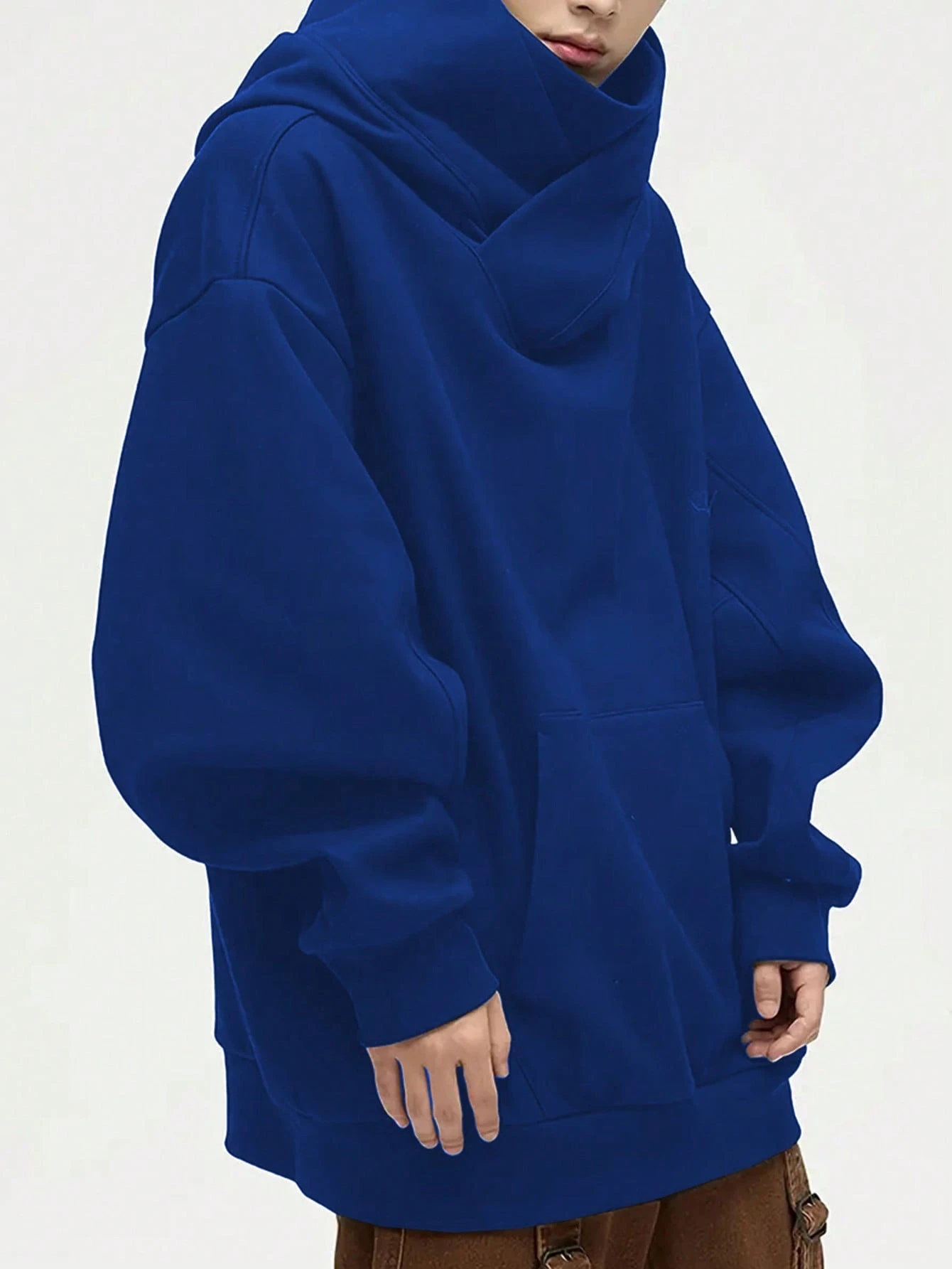 Sweat-shirt à capuche polyester léger, doux et polyvalent, mode décontractée et — vue 9