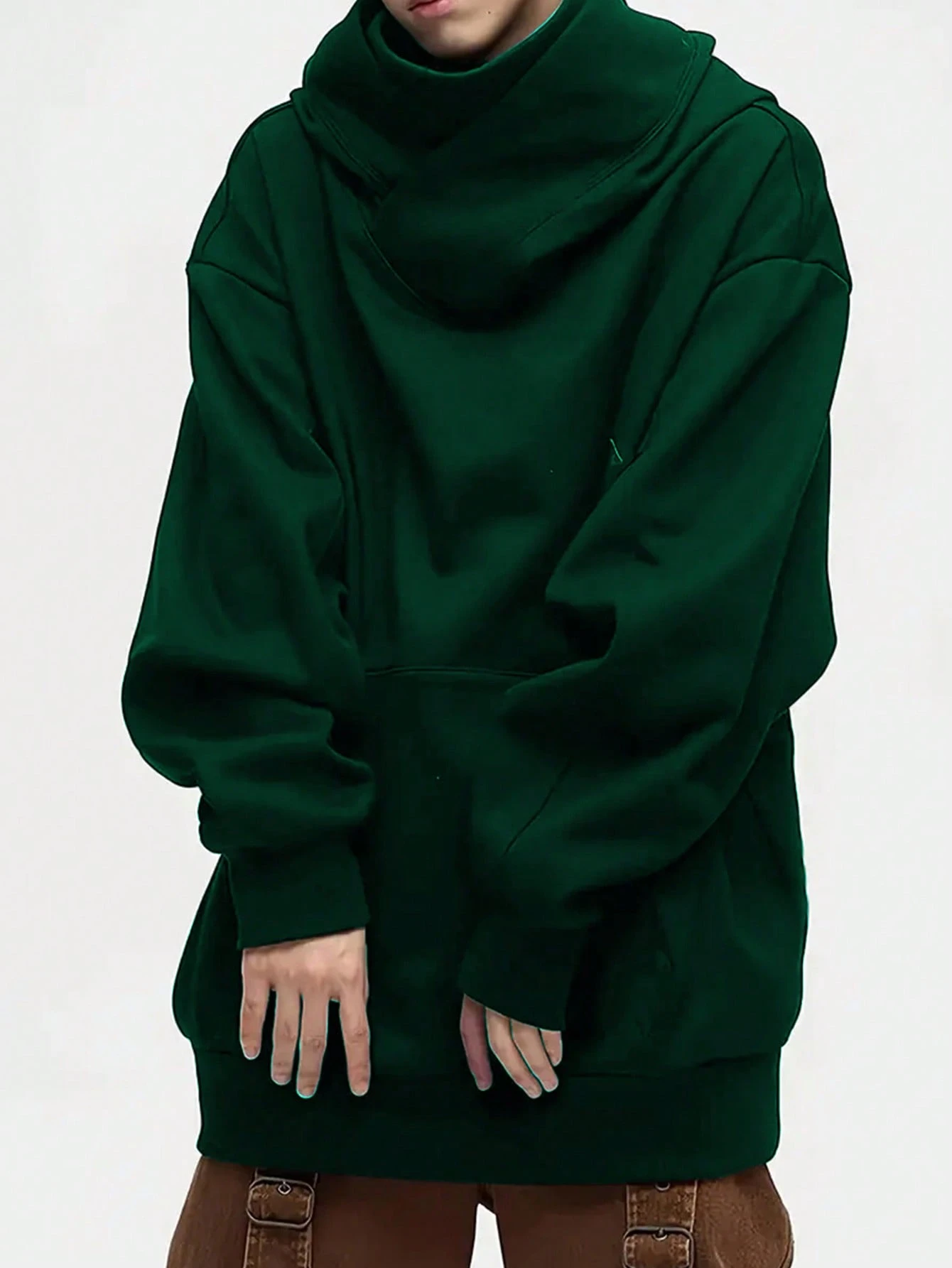 Sweat-shirt à capuche polyester léger, doux et polyvalent, mode décontractée et — vue 12