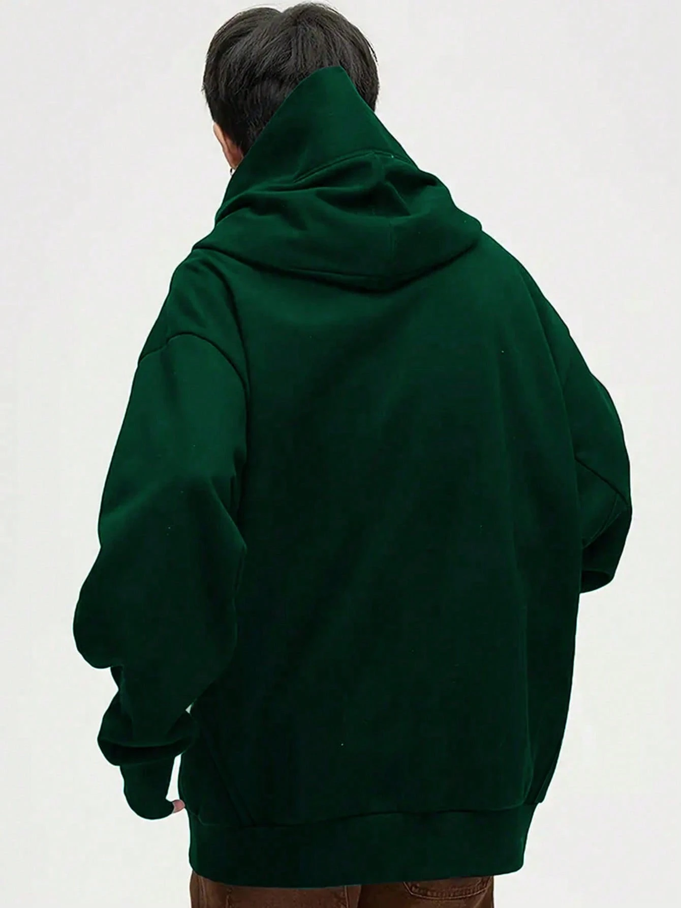 Sweat-shirt à capuche polyester léger, doux et polyvalent, mode décontractée et — vue 13