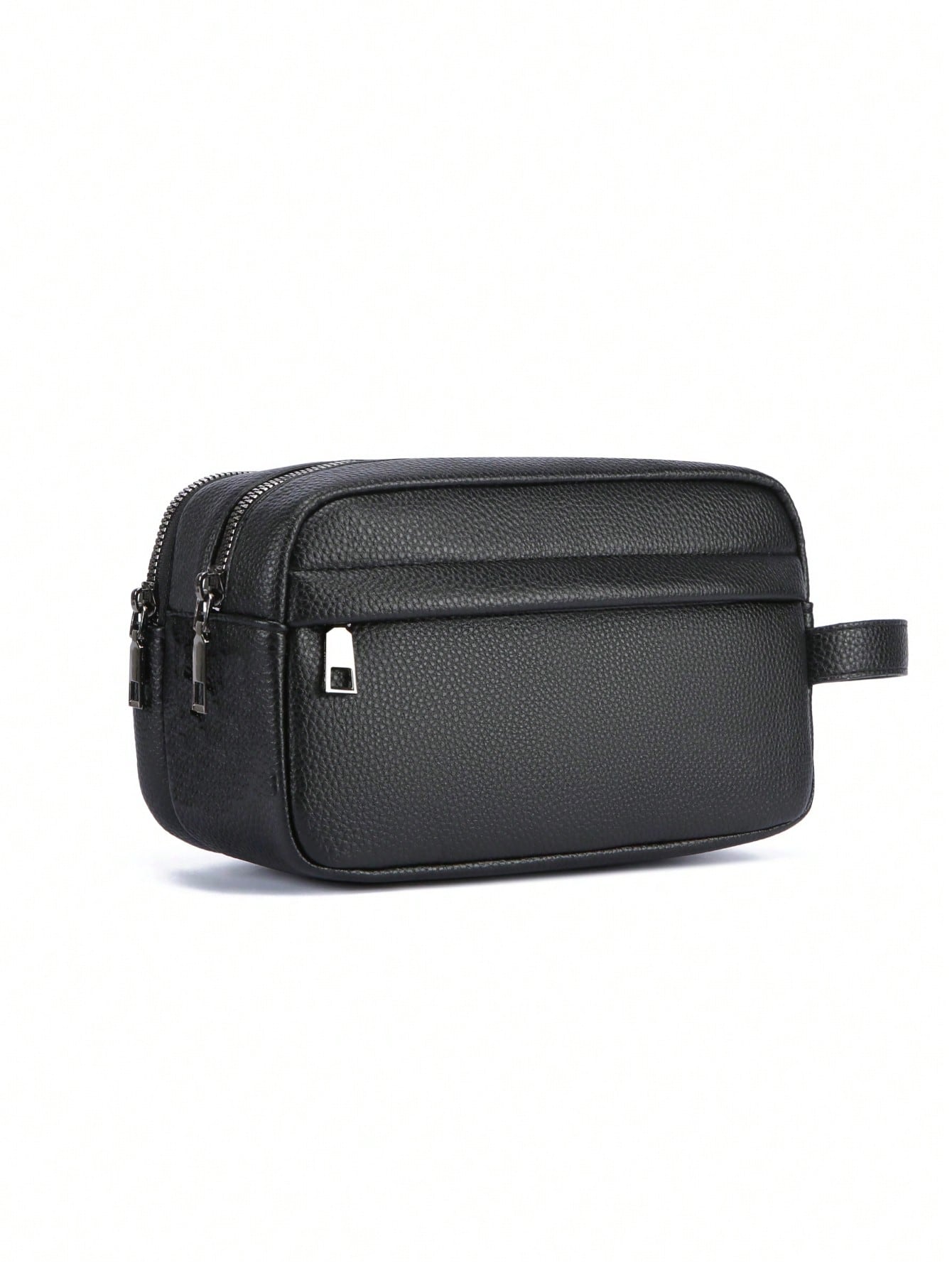 Sac de taille décontracté en PU pour hommes, sac de poitrine polyvalent de style — vue 4