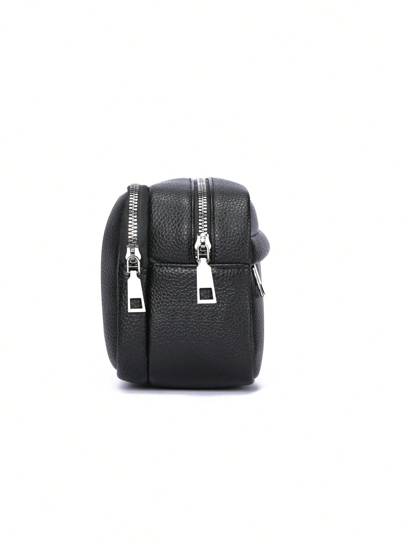 Sac de taille décontracté en PU pour hommes, sac de poitrine polyvalent de style — vue 7