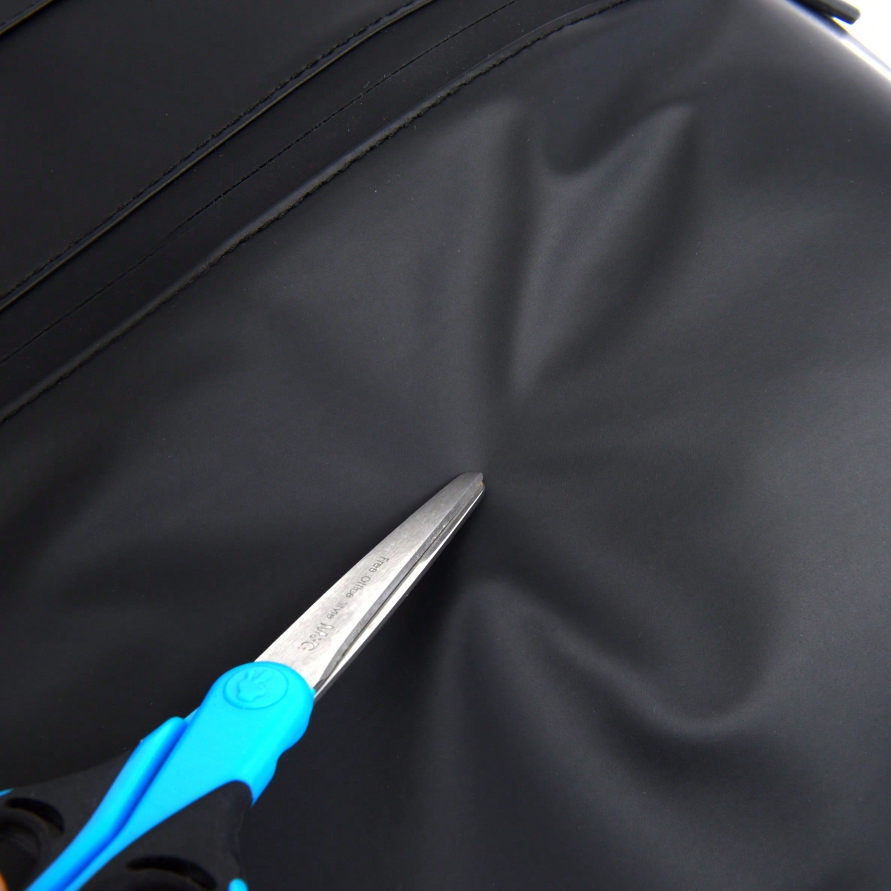 Nouveau sac à dos noir imperméable avec rabat pour hommes, sac pour ordinateur portable — vue 10