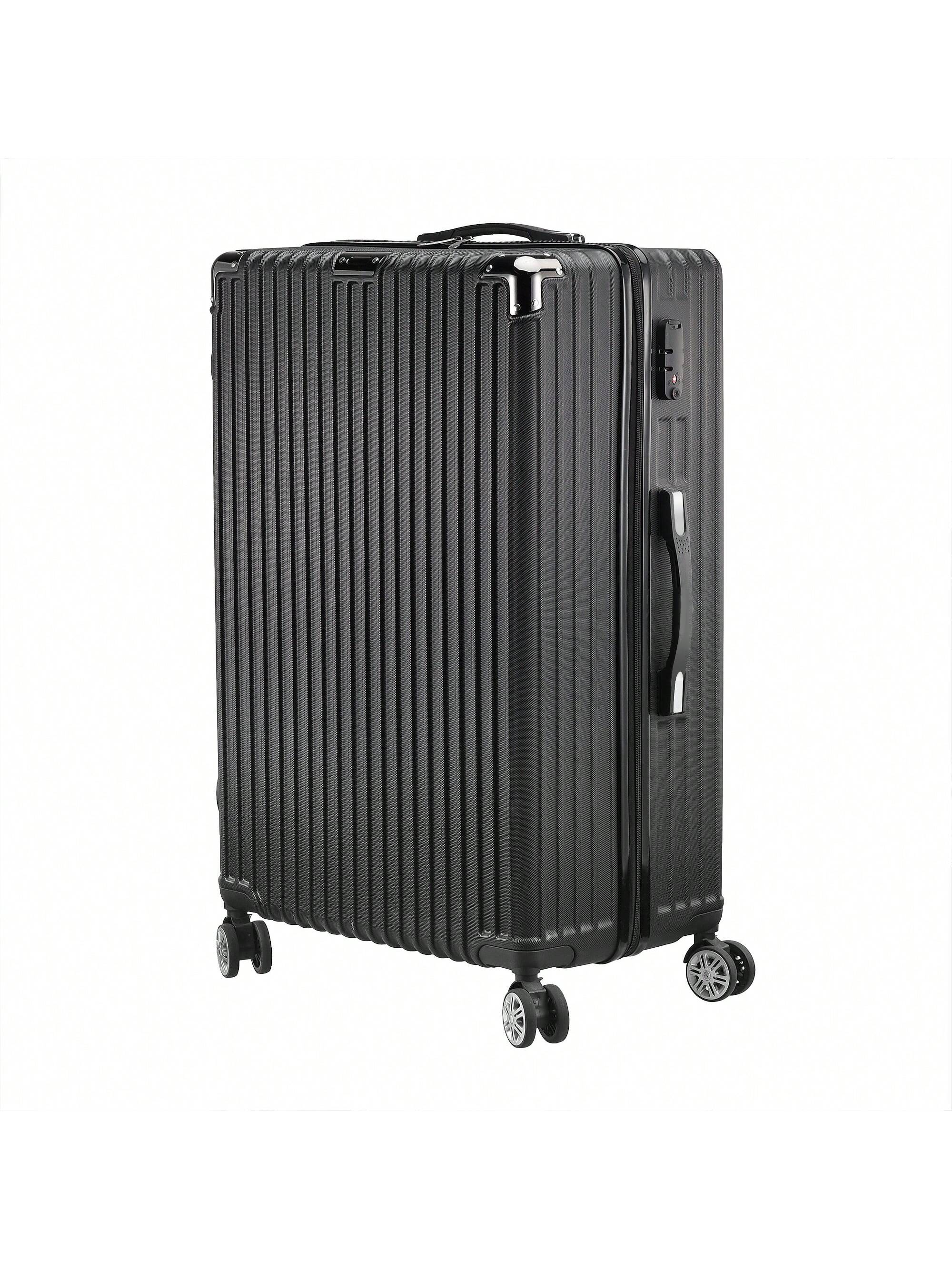 Ensemble de 3 chariots portables en ABS de base, 20", 24", 28", 4 roues universelles, — vue 4