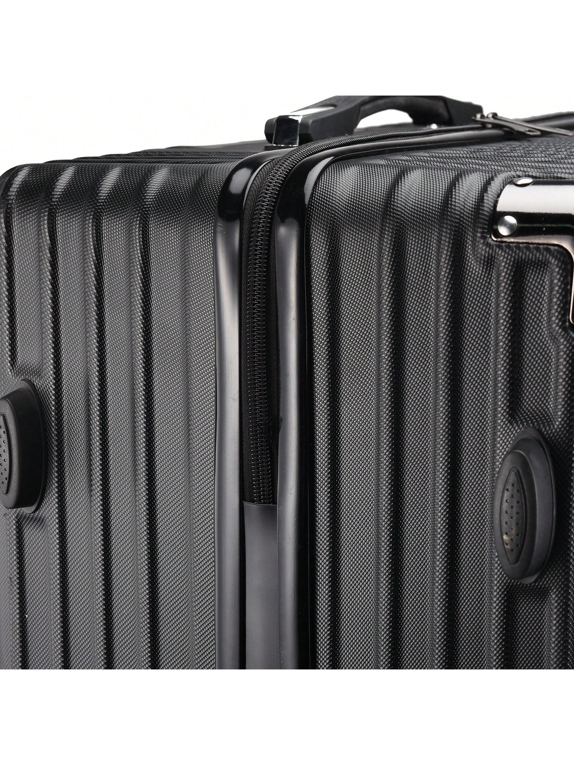 Ensemble de 3 chariots portables en ABS de base, 20", 24", 28", 4 roues universelles, — vue 9
