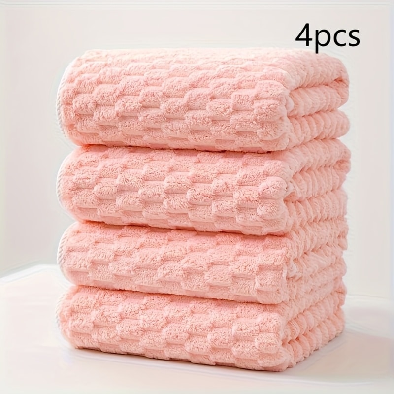Parure 4 serviettes bain luxe super douces super absorbantes