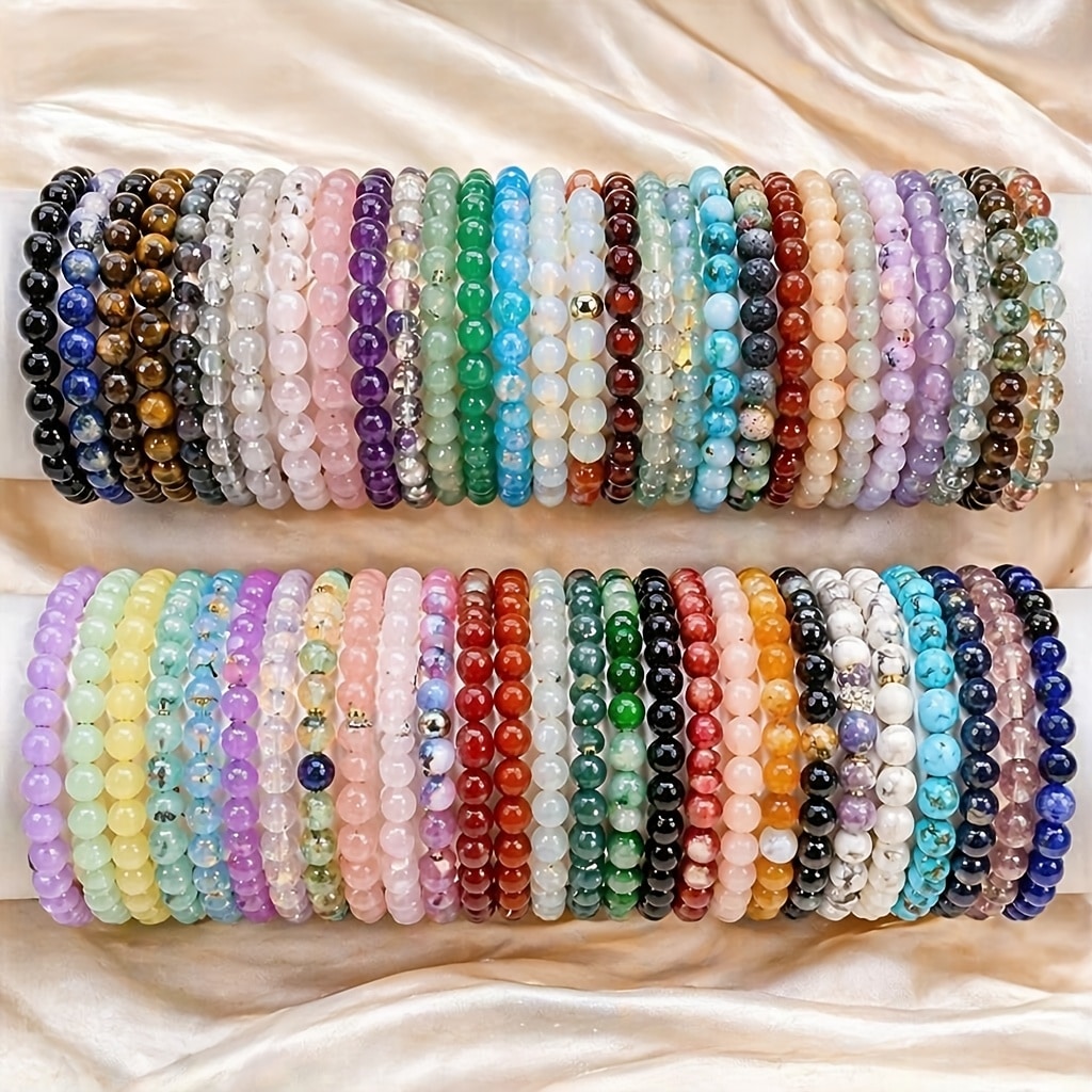 Ensemble 60 bracelets bohèmes fabriqués à main perles — vue 2