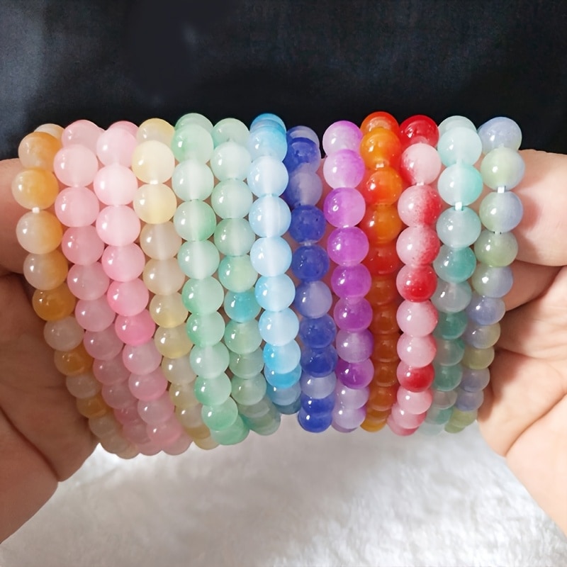 Ensemble 60 bracelets bohèmes fabriqués à main perles — vue 3