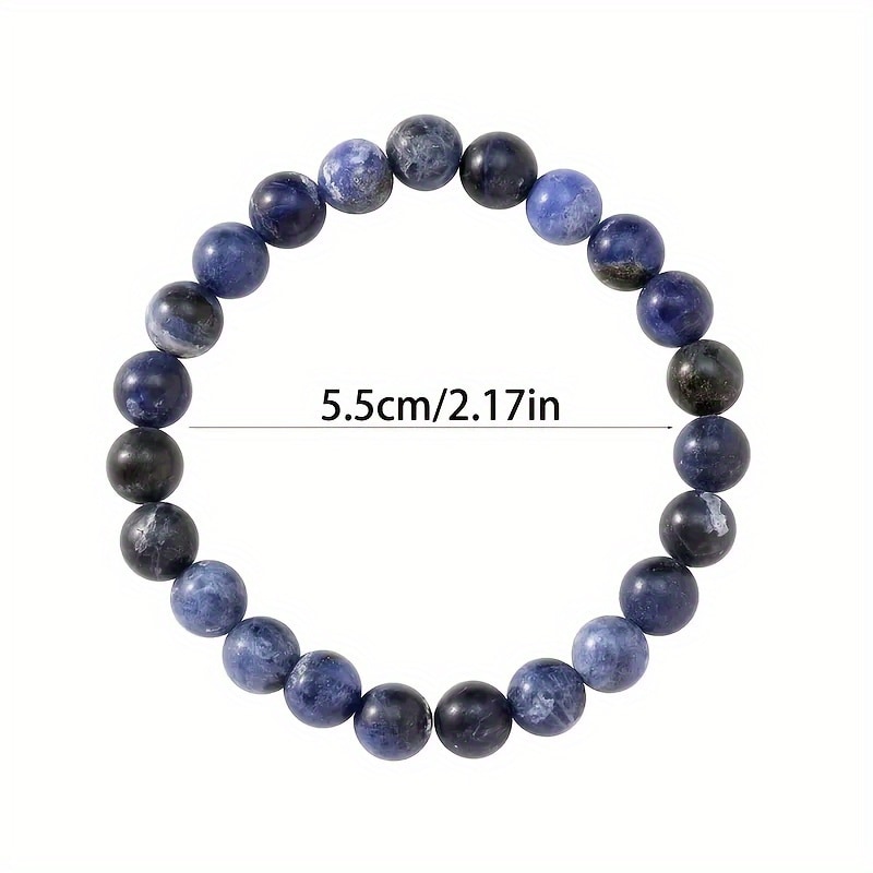Ensemble bracelets unisexes 150 perles verre colorées — vue 4