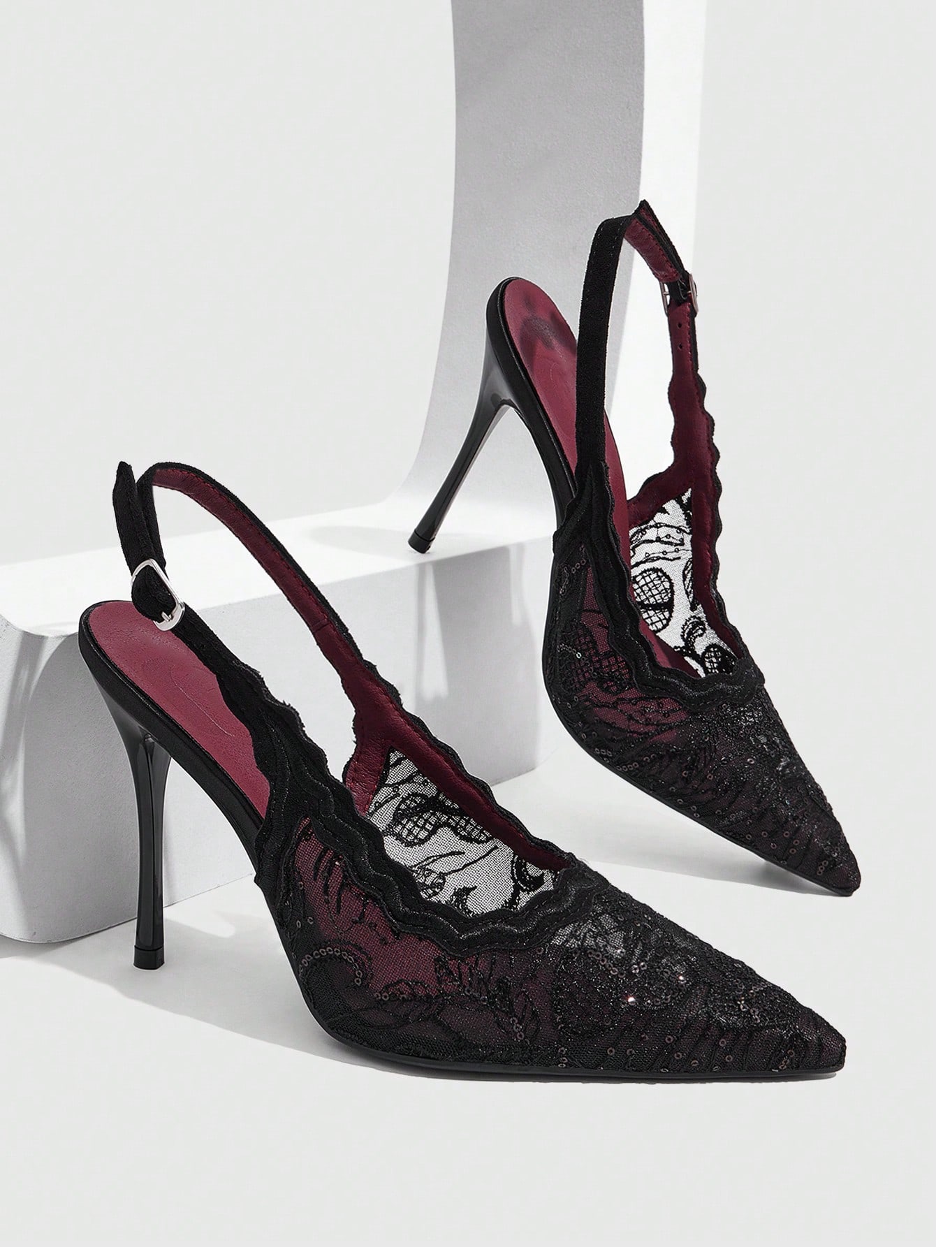 CUCCOO SZL Chaussures pour femmes mode classique simple avec boucle, chaussures de bureau — vue 2