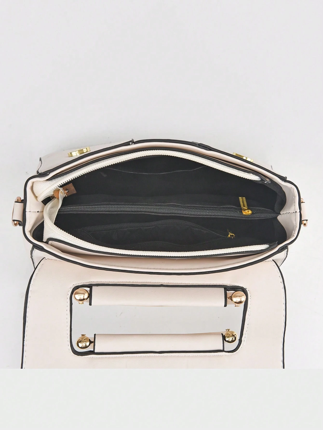 Sac carré à rabat minimaliste PLANEE à double poignée, cadeaux de fête des mères, sacs — vue 9