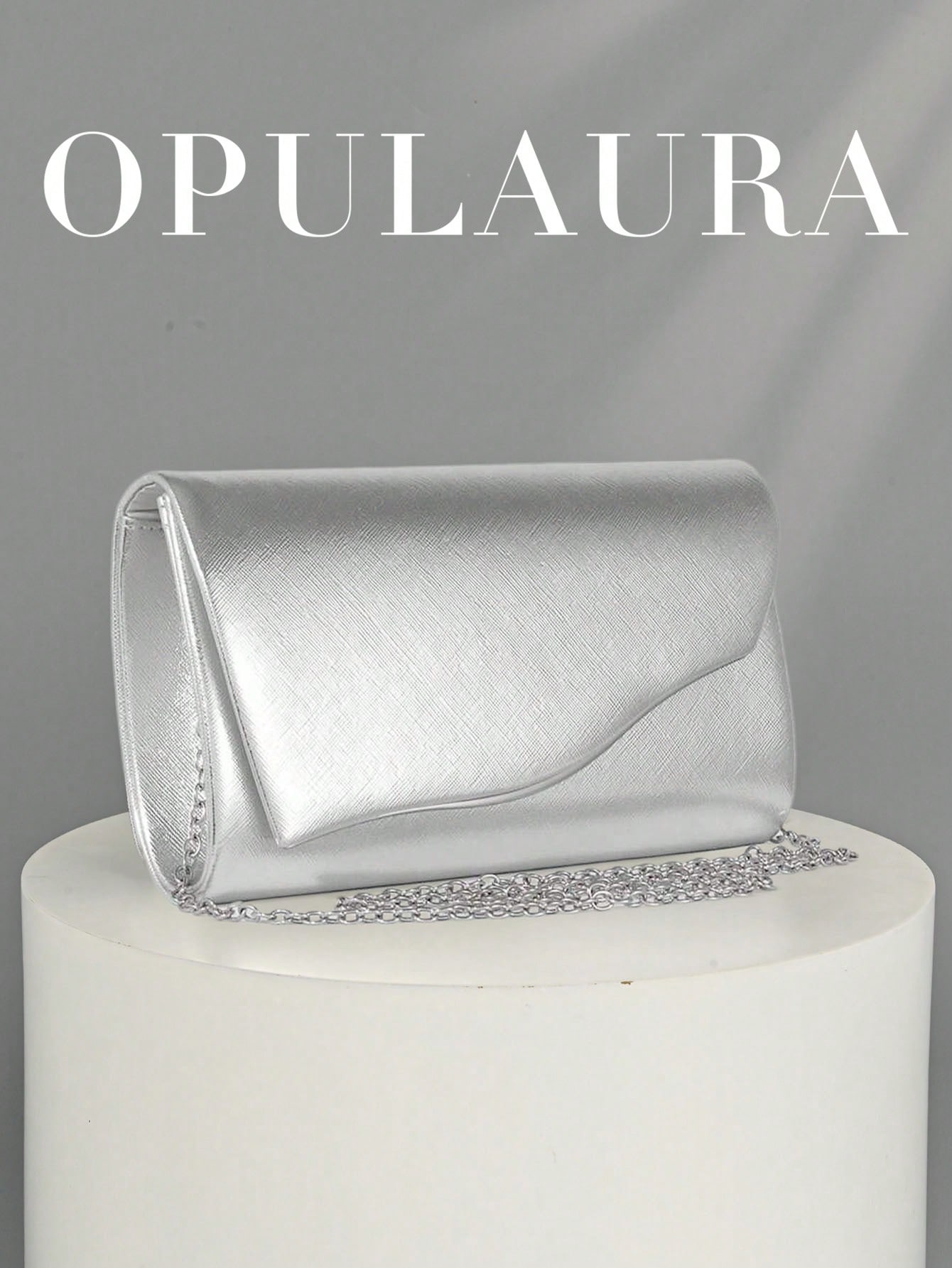 OpulAura mode Sac de soirée brillant et brillant à rabat, sac de soirée de luxe haut de — vue 9